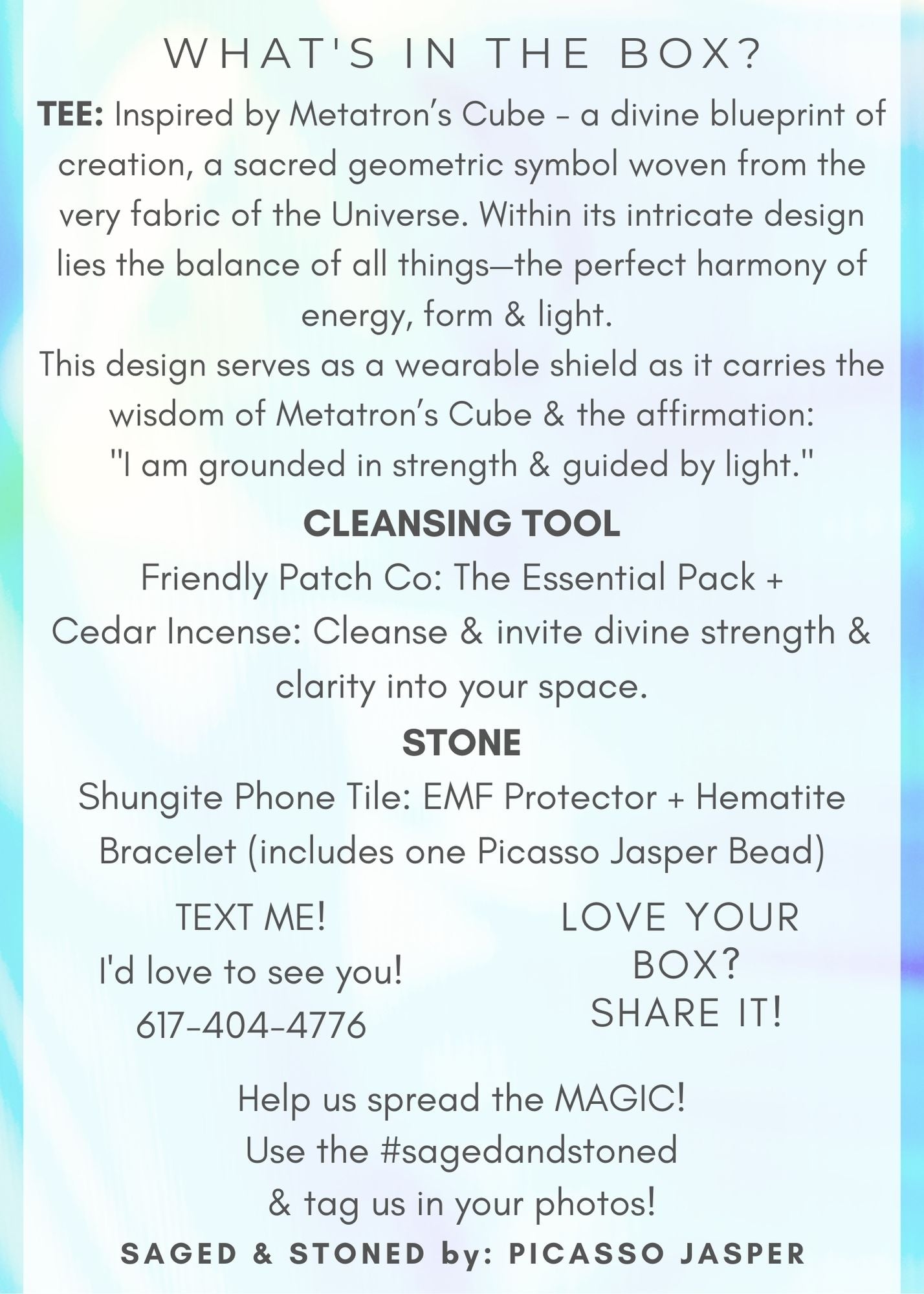 Grounded in Strength & Guided by Light - SAGED & STONED Ritual Bundle