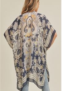 Blue Lotus: Kimono