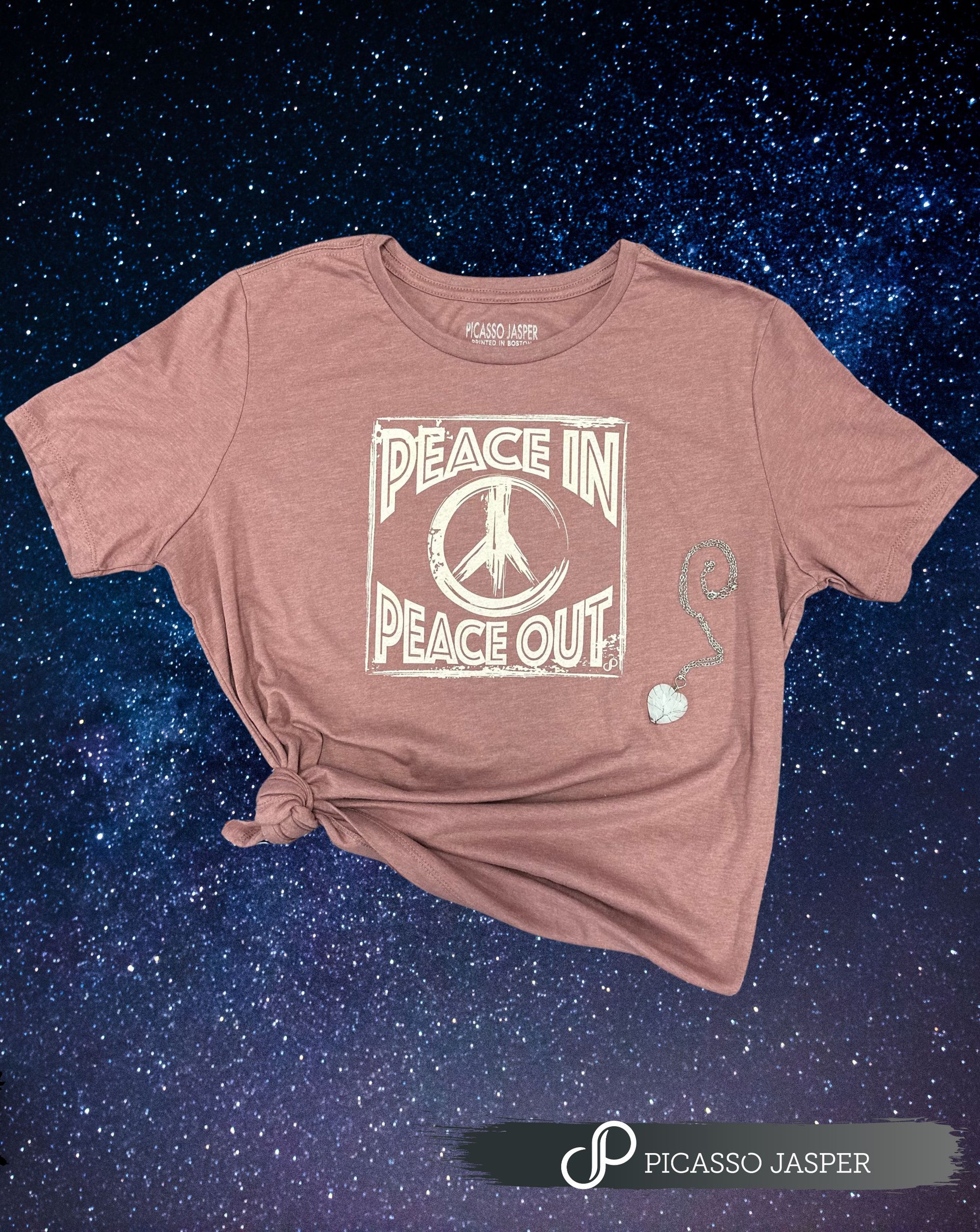 BLUSH: Peace In Peace Out - Tee