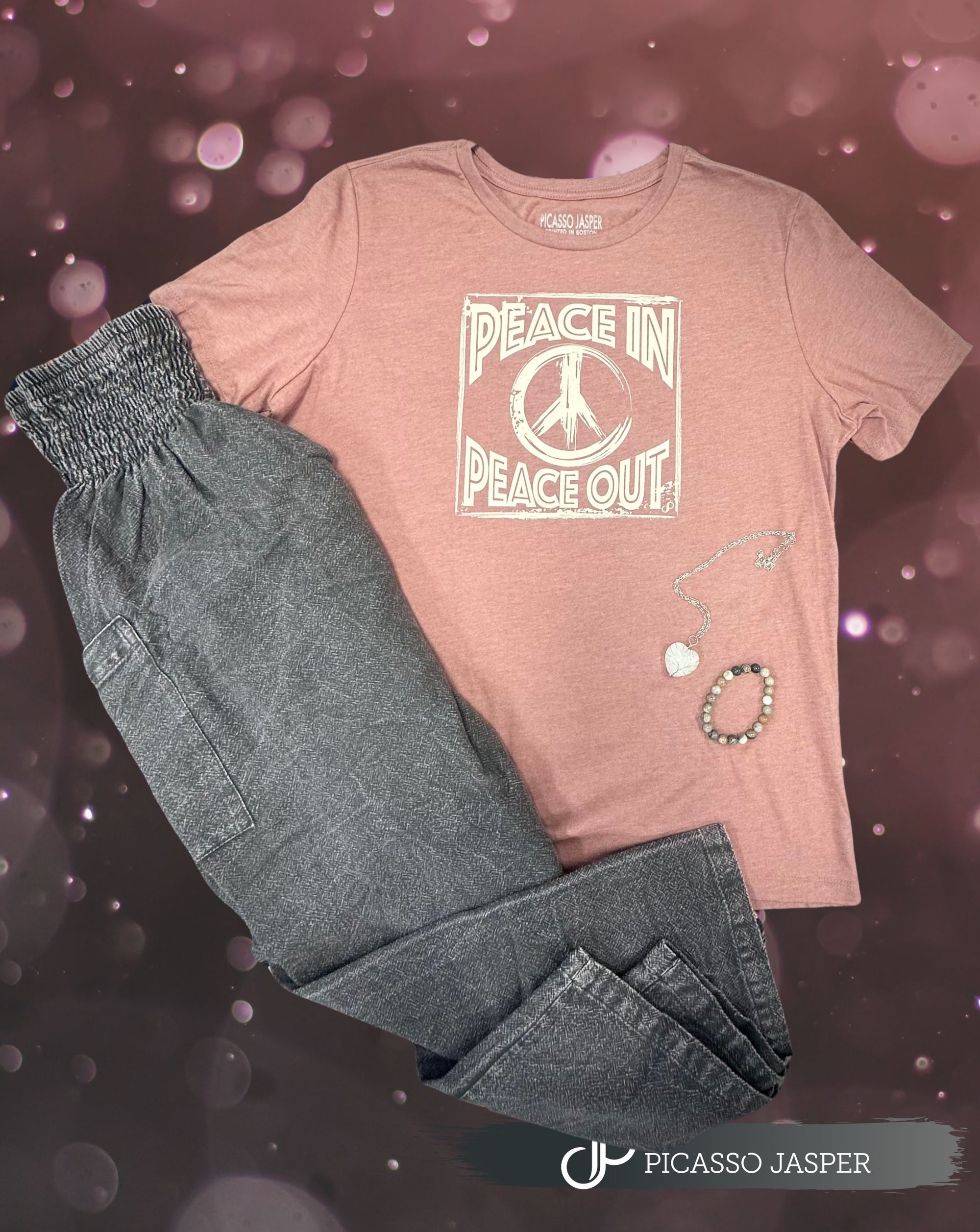 BLUSH: Peace In Peace Out - Tee