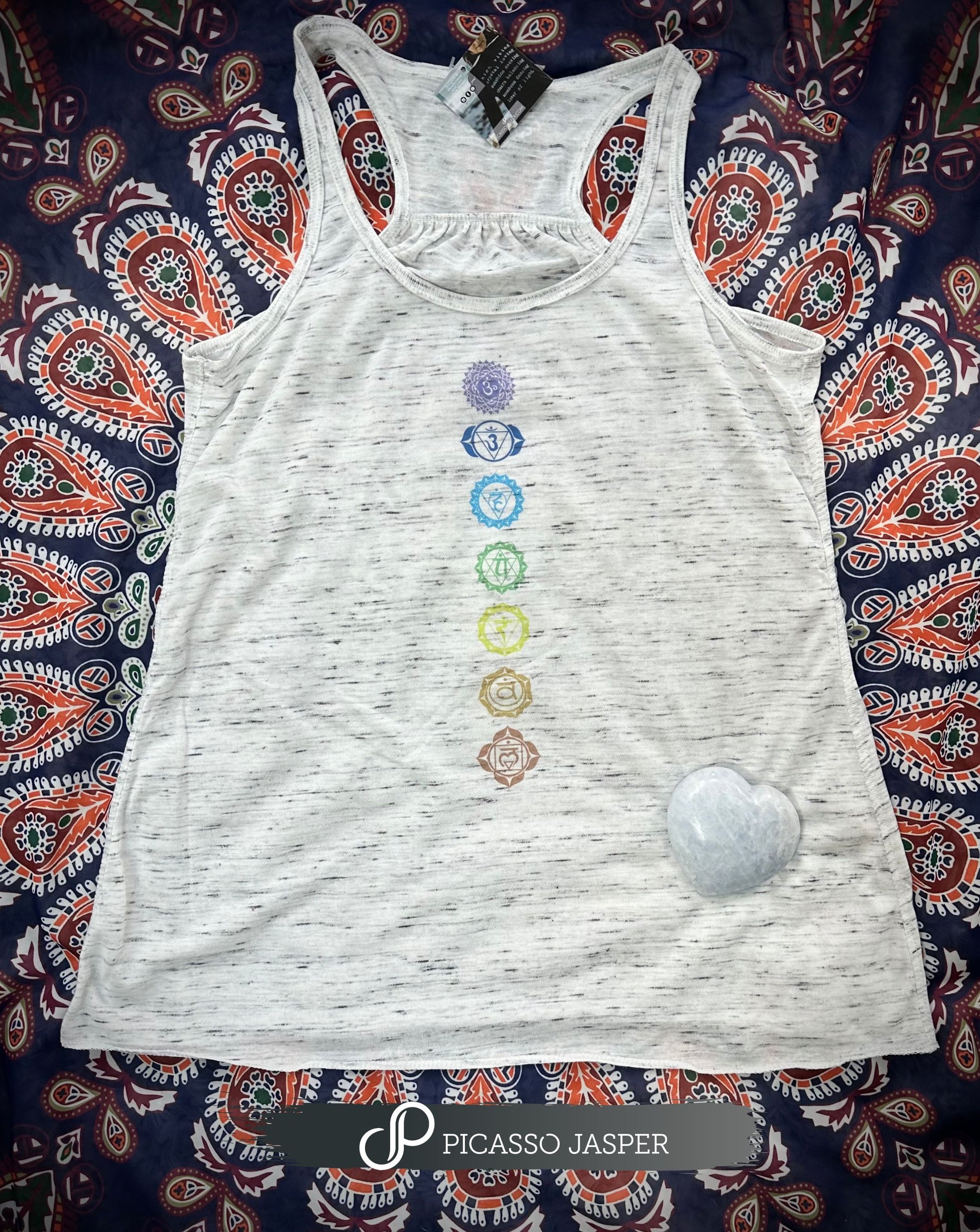 Color Chakra, Flowy Racerback Tank