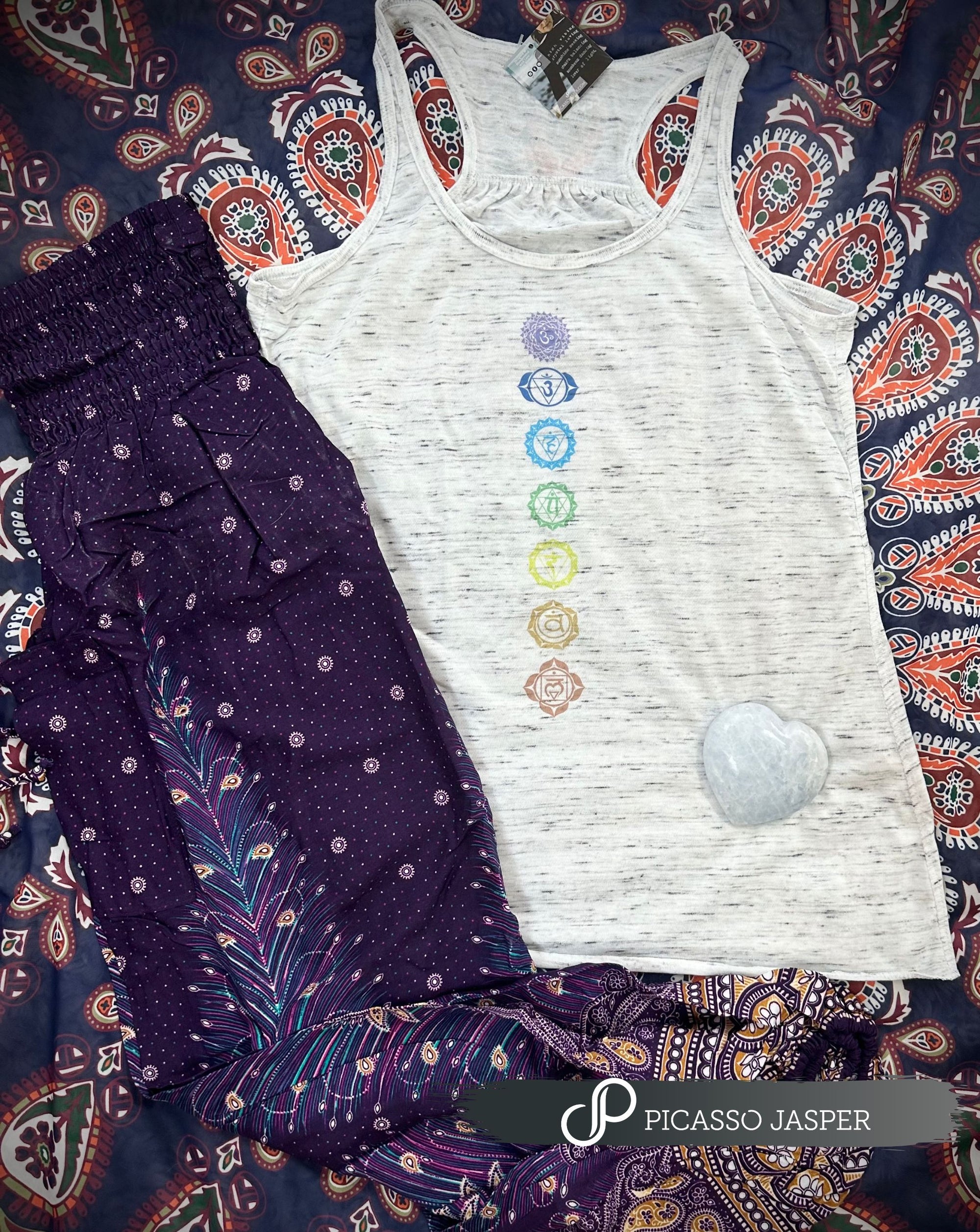Color Chakra, Flowy Racerback Tank