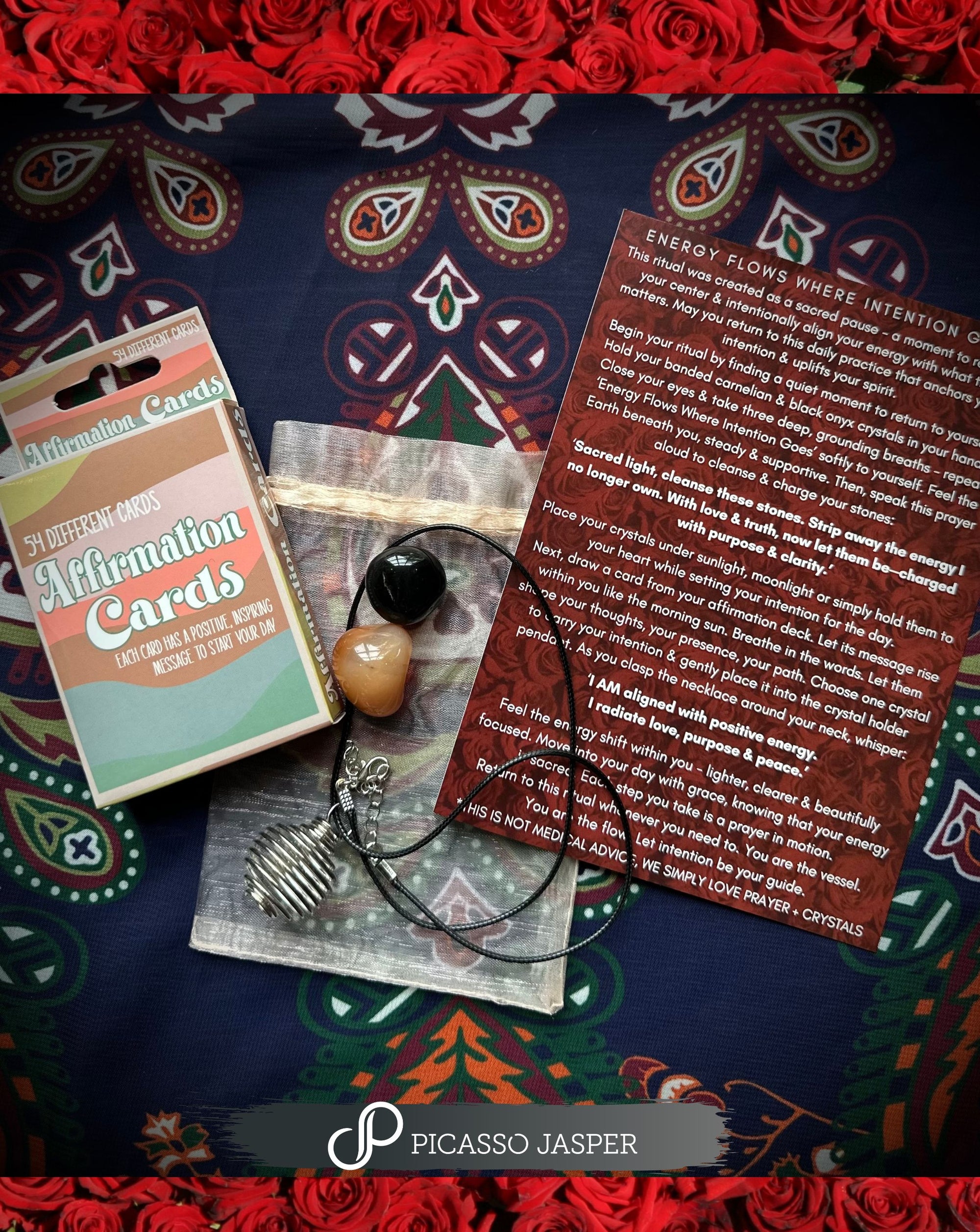Affirmation + Crystals: Mini Ritual Bundle