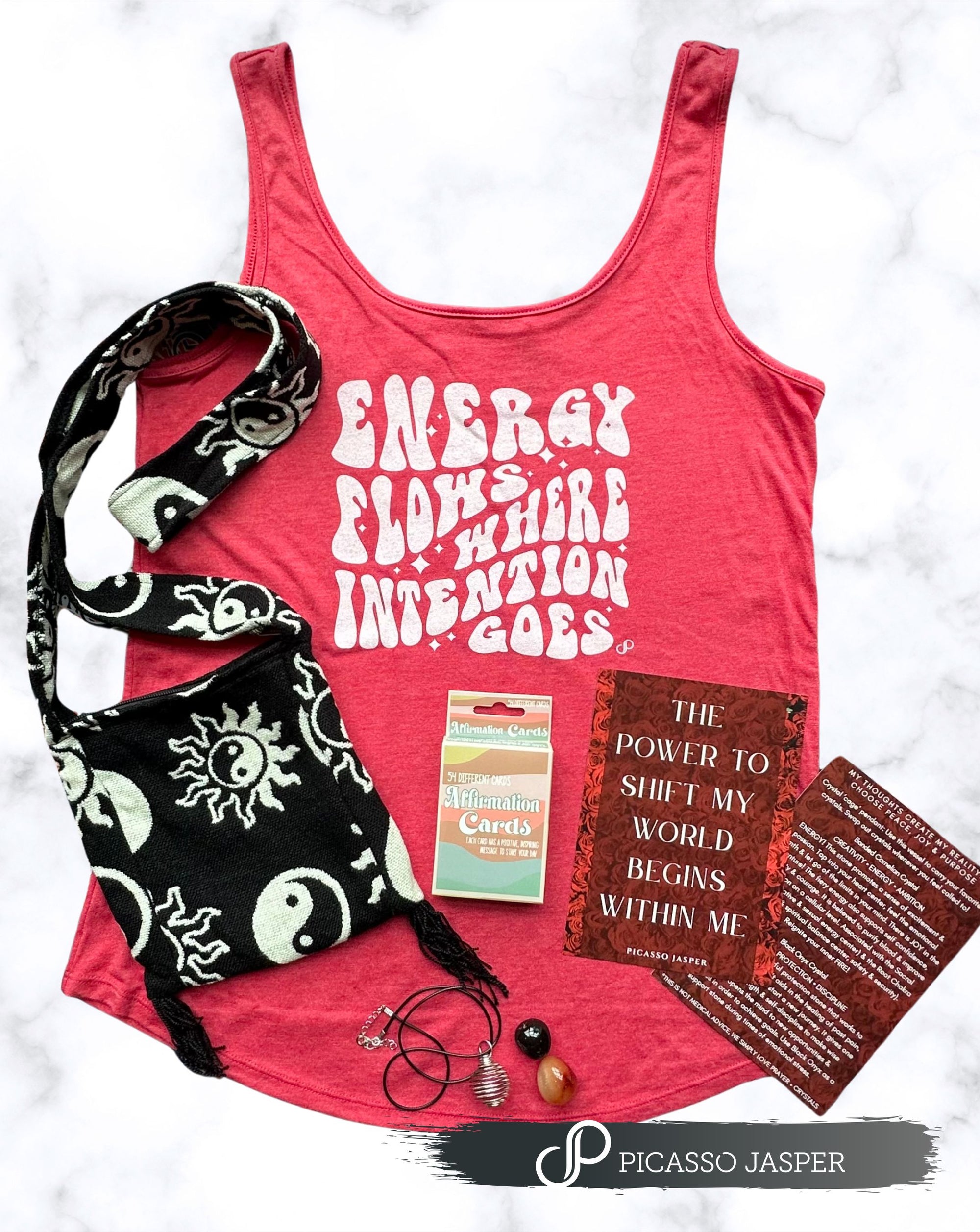 Energy Flows Where Intention Goes - SAGED & STONED Ritual Bundle