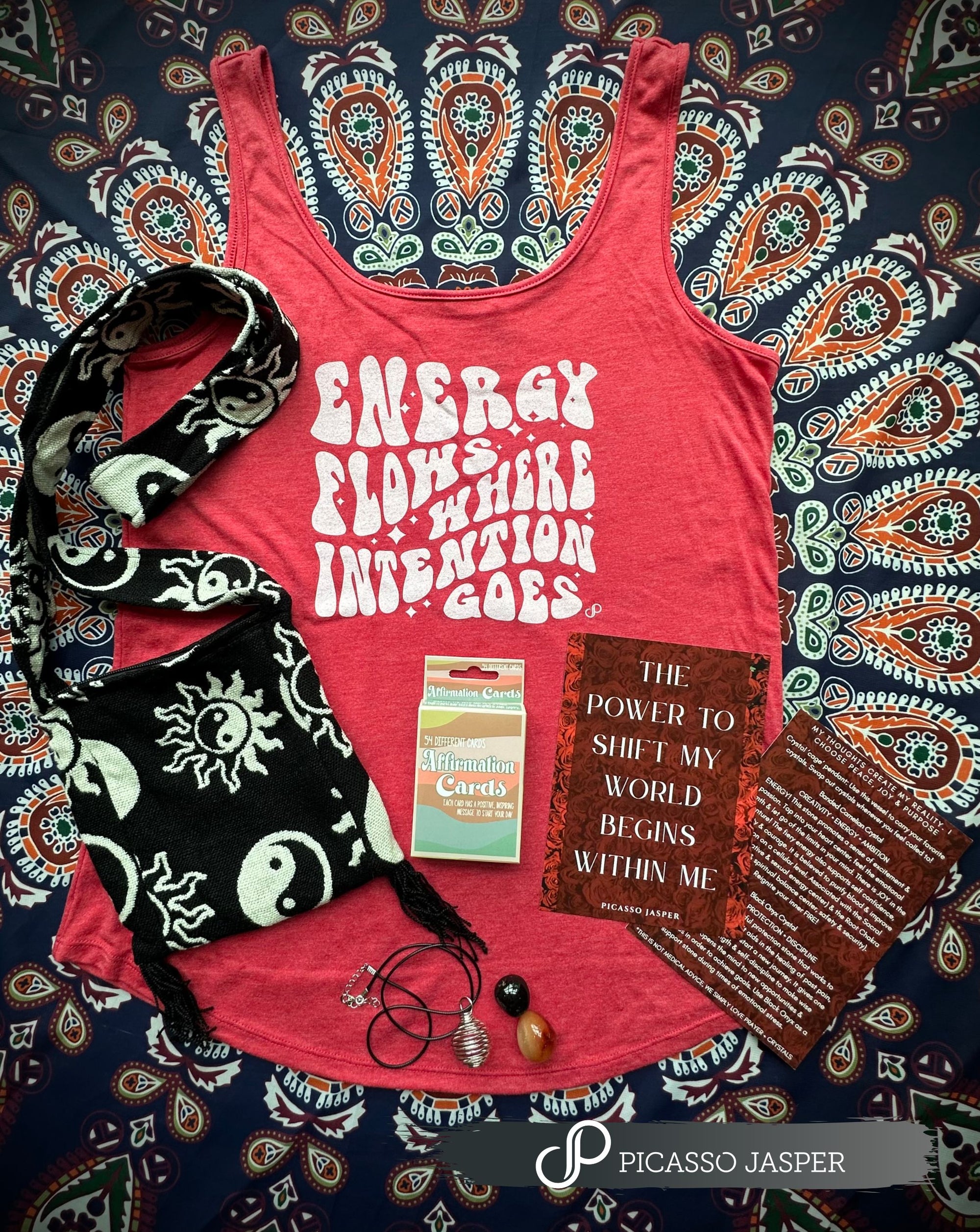 Energy Flows Where Intention Goes - SAGED & STONED Ritual Bundle