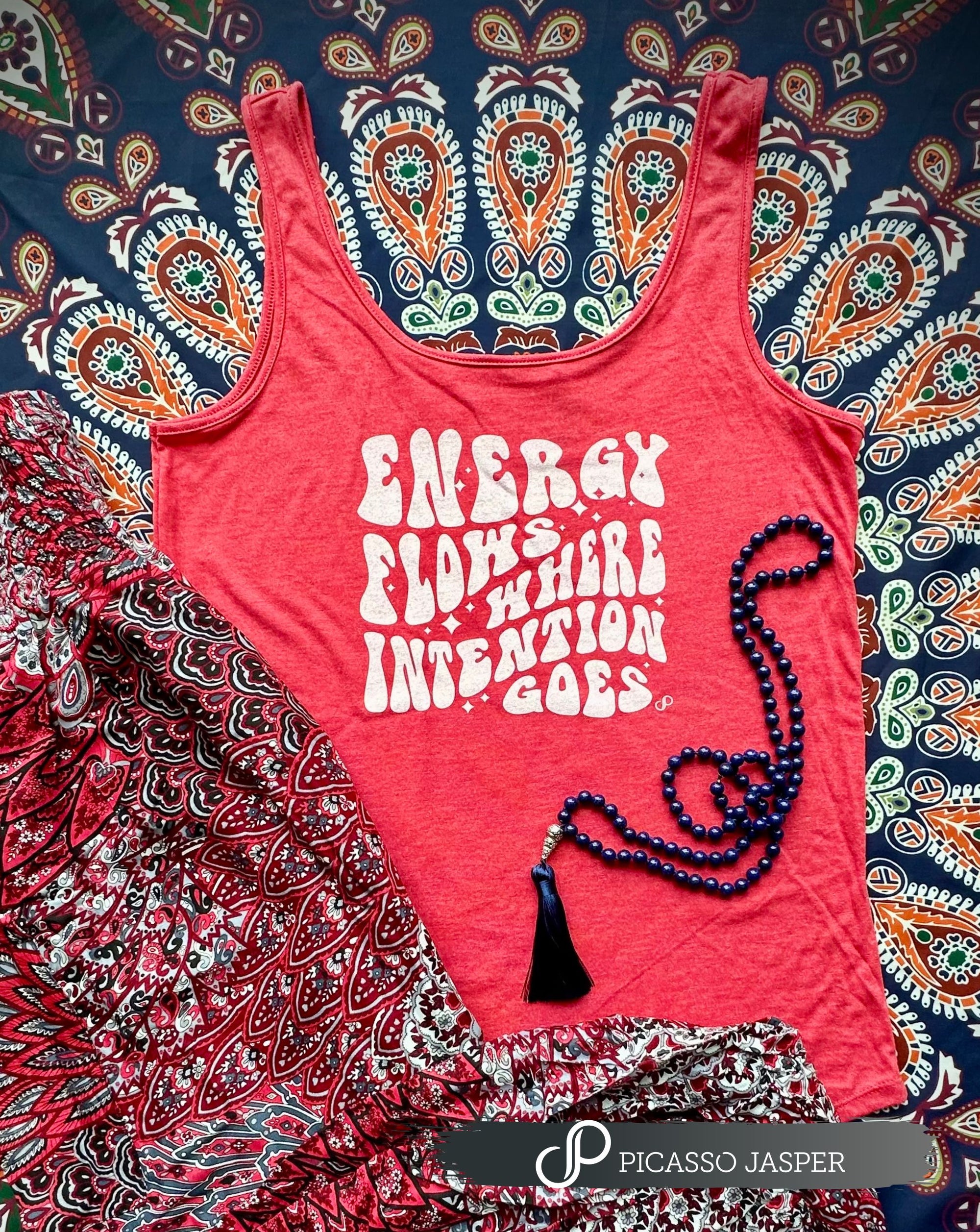 Energy Flows Where Intention Goes, Tank