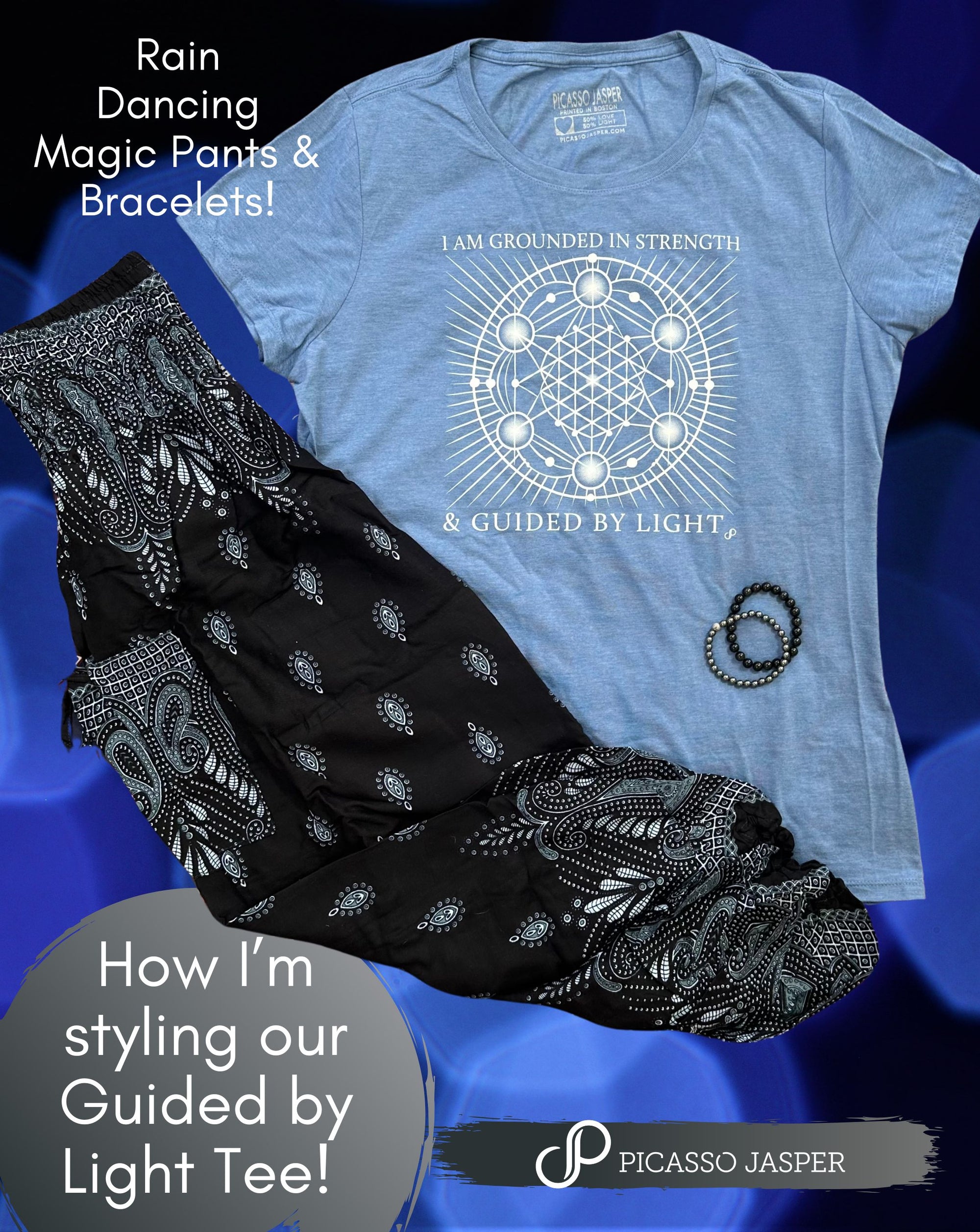 Grounded in Strength & Guided by Light - SAGED & STONED Ritual Bundle