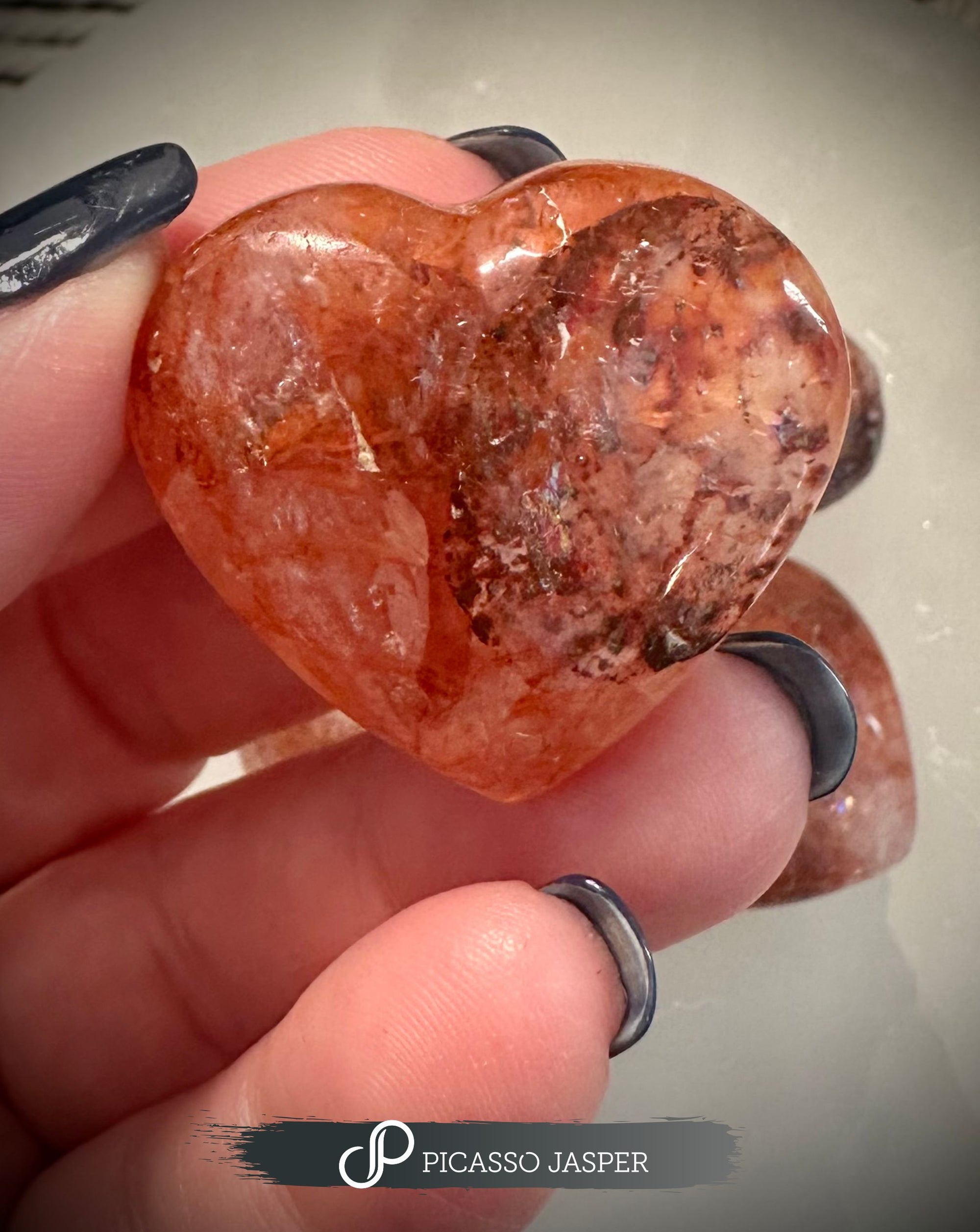 Hematoid Quartz Crystal: Grounding & Amplifying