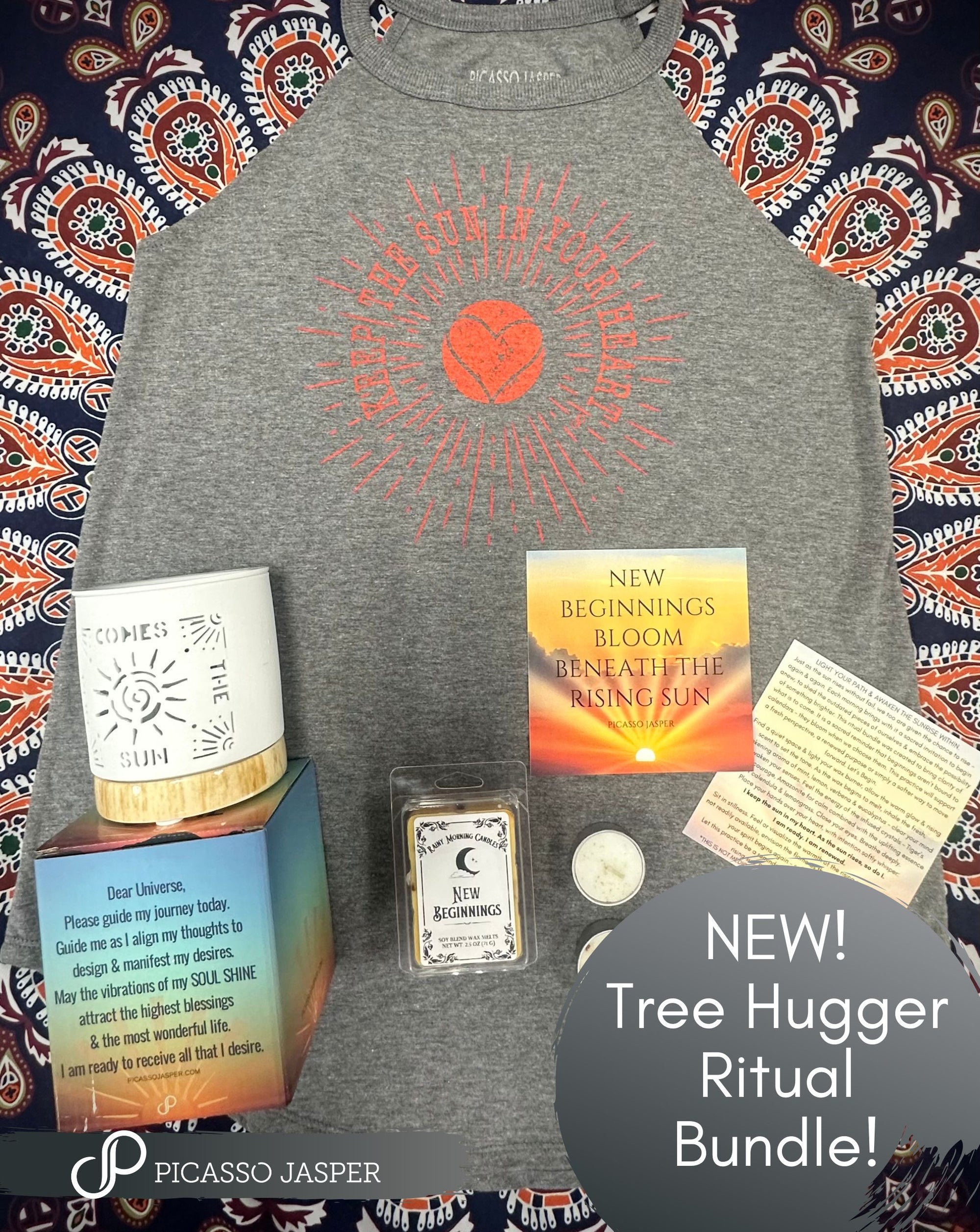 Keep the Sun in Your HEART, New Beginnings! - SAGED & STONED Ritual Bundle