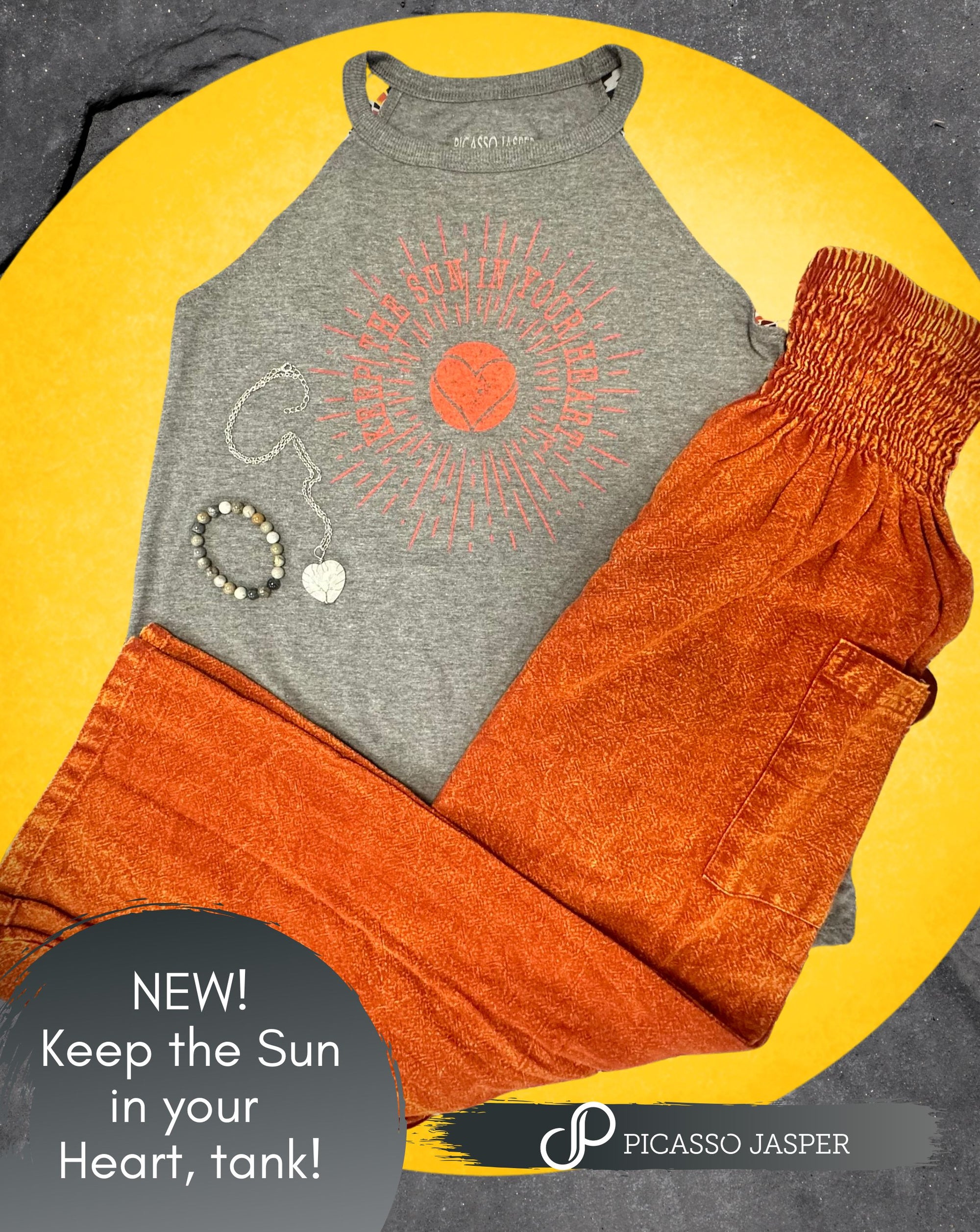 Keep the Sun in Your HEART, New Beginnings! - SAGED & STONED Ritual Bundle