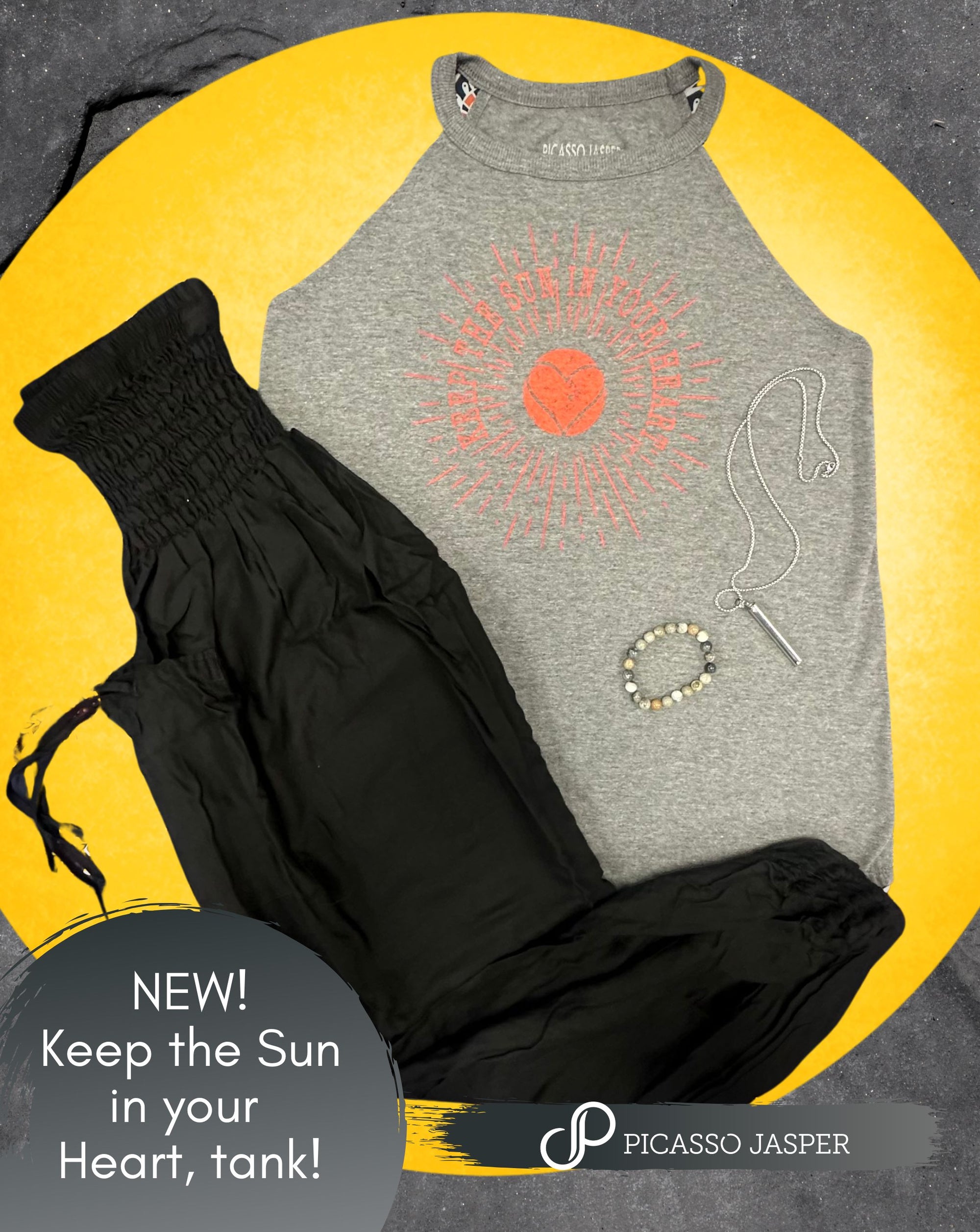 Keep the Sun in Your HEART, New Beginnings! - SAGED & STONED Ritual Bundle