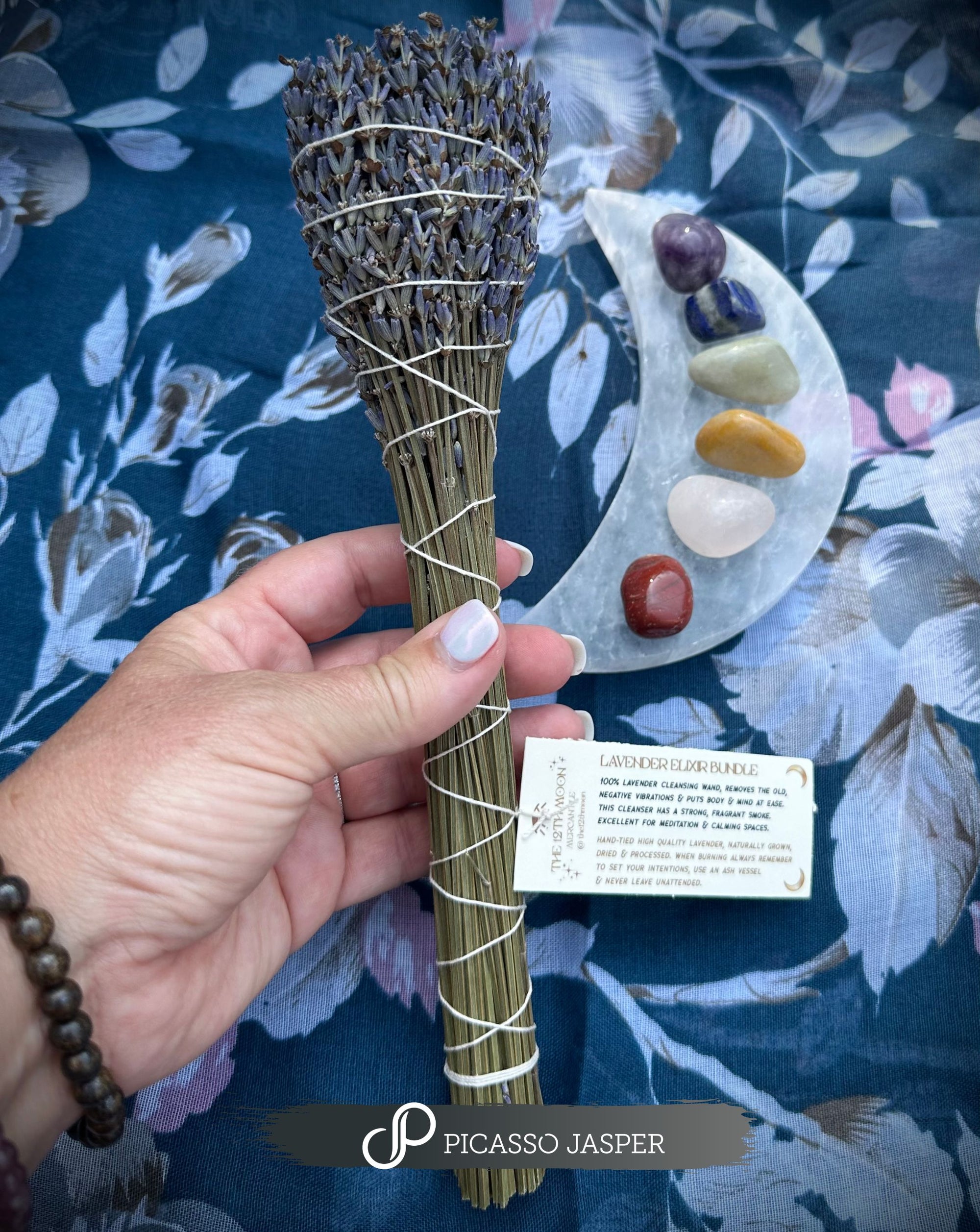 Hand-tied, Lavender: High Vibrational Cleansing Bundle