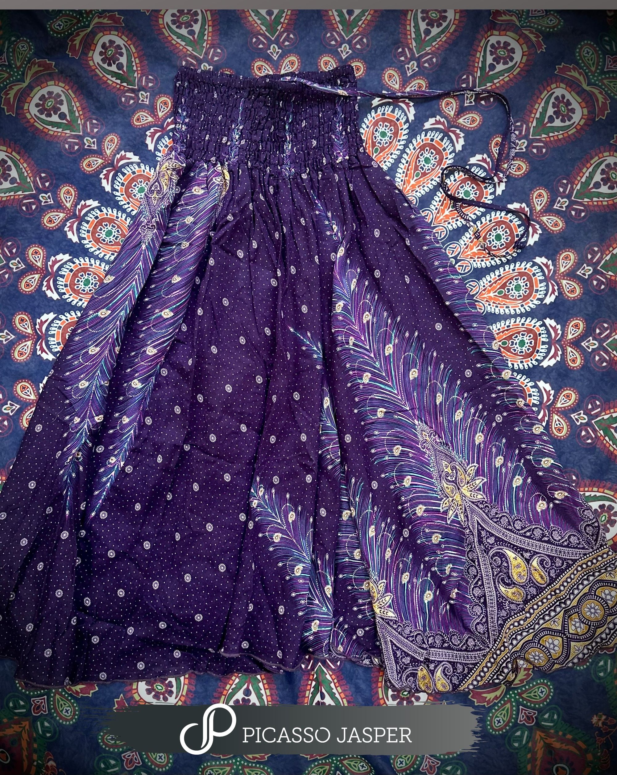 Lavender Dreams, Goddess Maxi Skirt or Strapless Dress