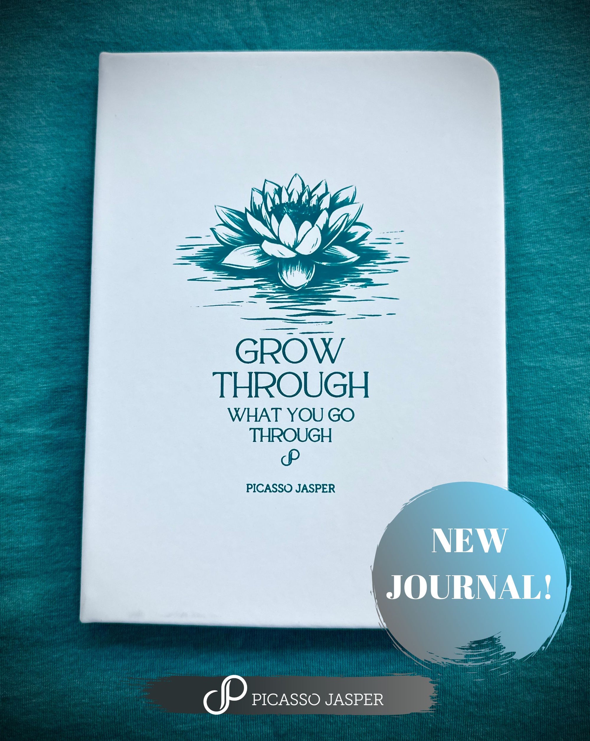 Grace Journal, Pen, Incense + Ruby Fuchsite Smooth Stone, Cleansing Bundle