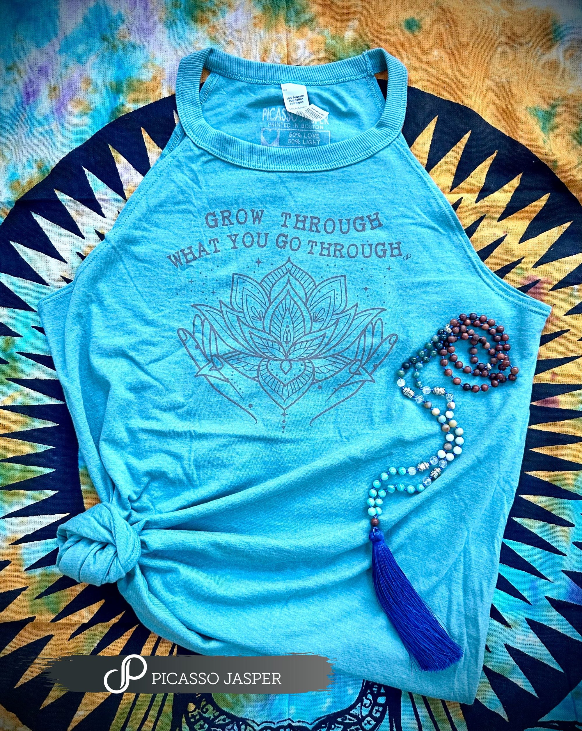 Grow Through What You Go Through, A Lotus Lesson: High-neck Tank