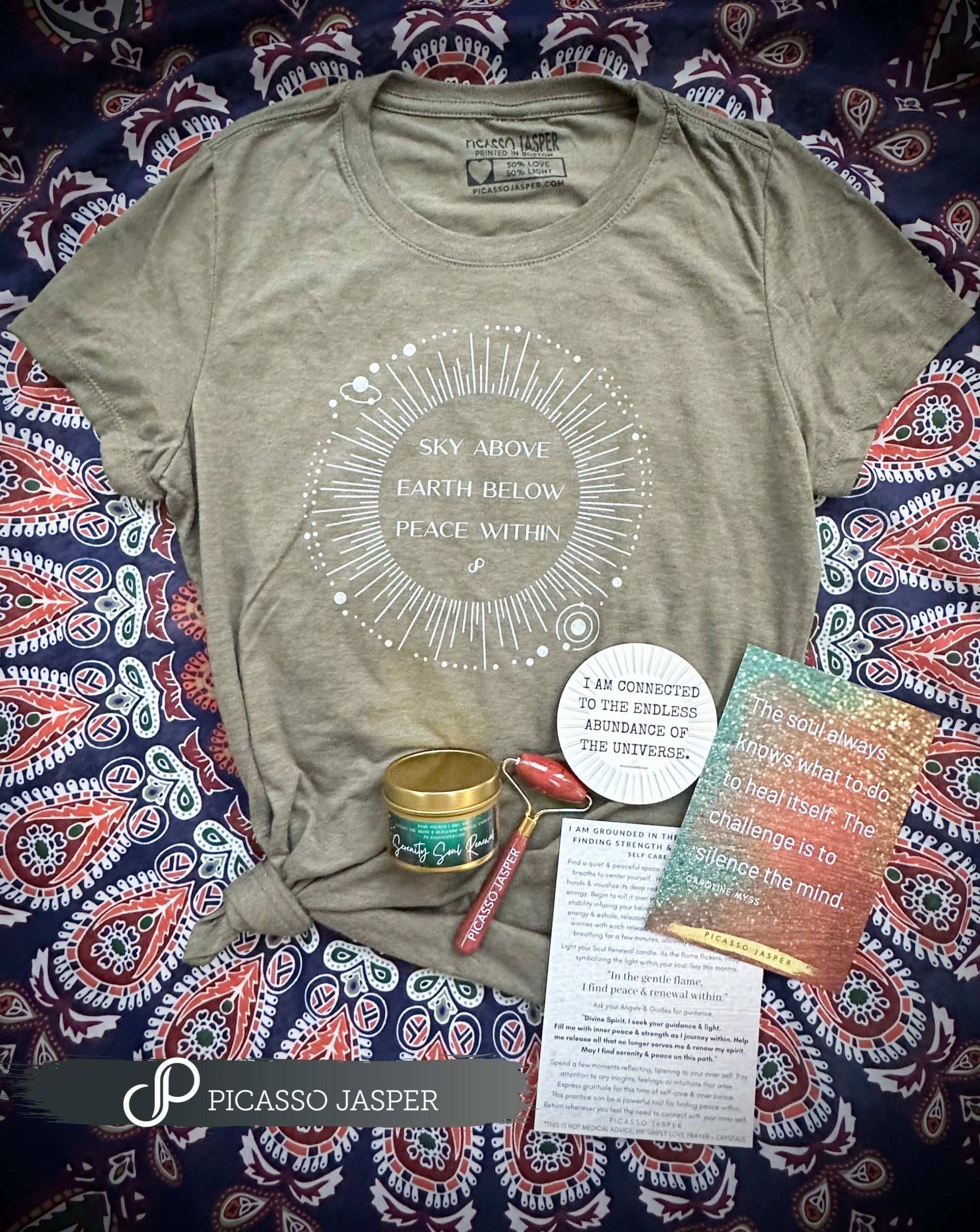 Last Few! Sky Above, Earth Below, Peace Within - SAGED & STONED Ritual Bundle