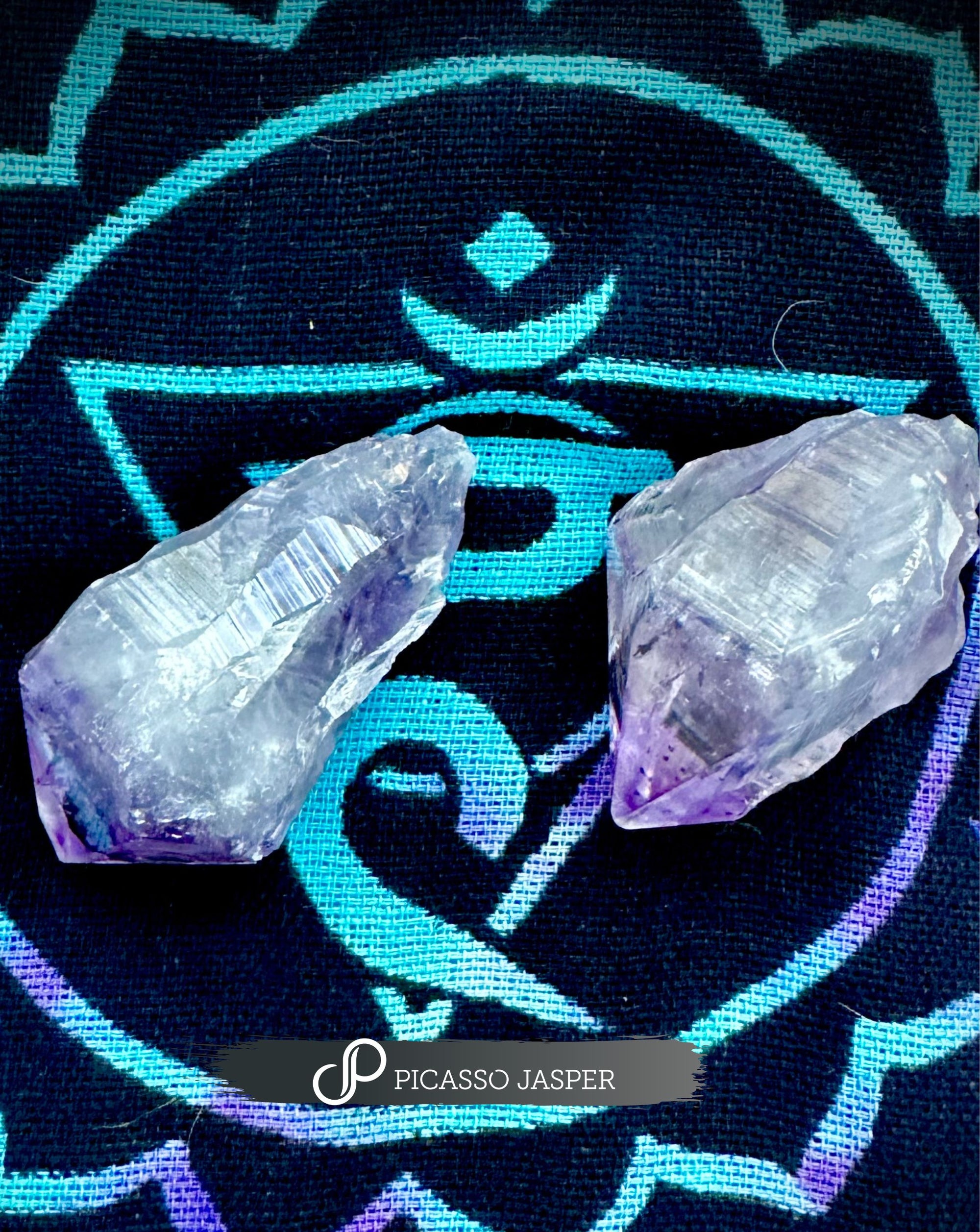 Raw Amethyst Point, Intuition + Protection