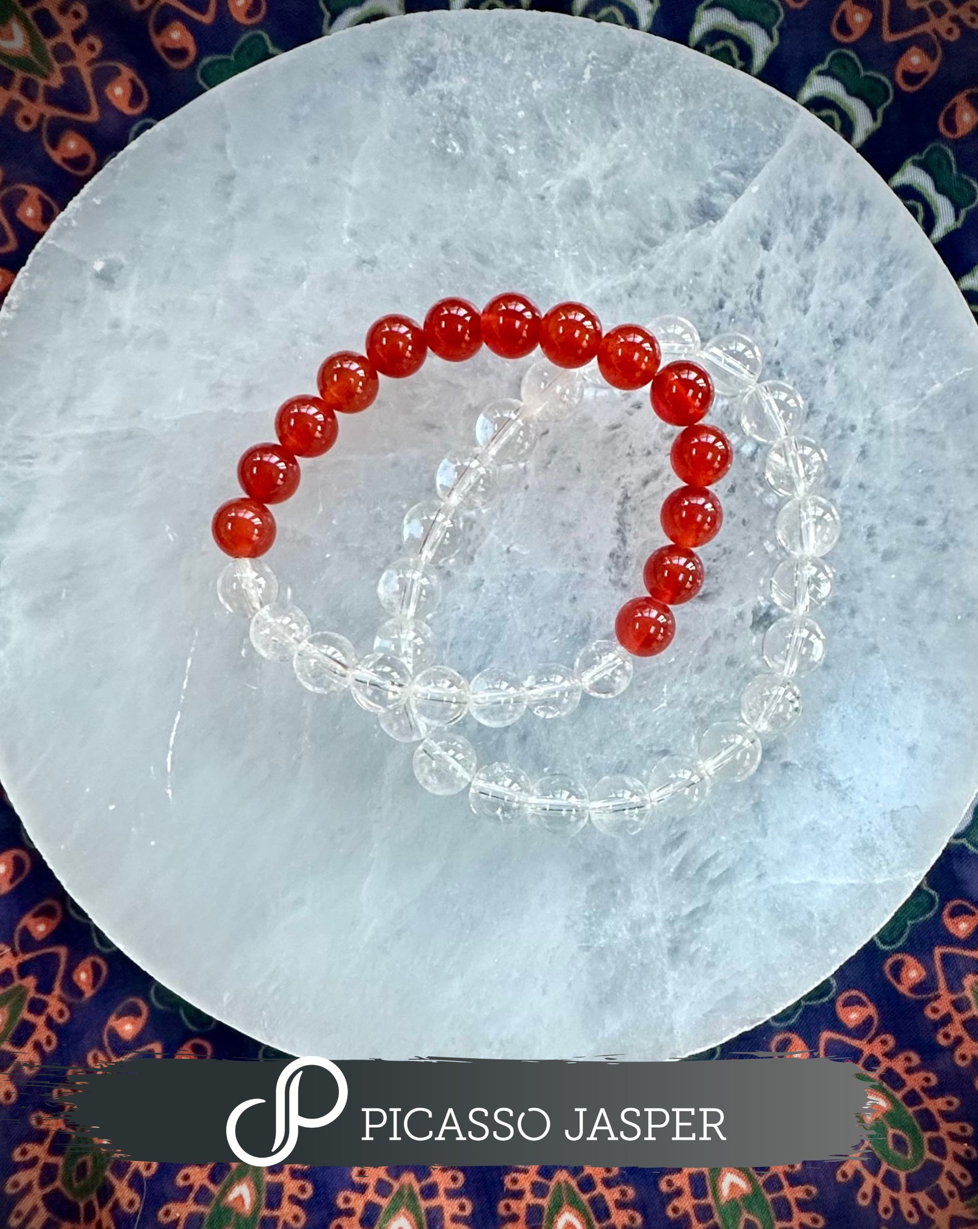 Vitality Fusion: Bracelet Stack & Nag Champa Diffuser, Ritual: Ambition, Clarity & Healing