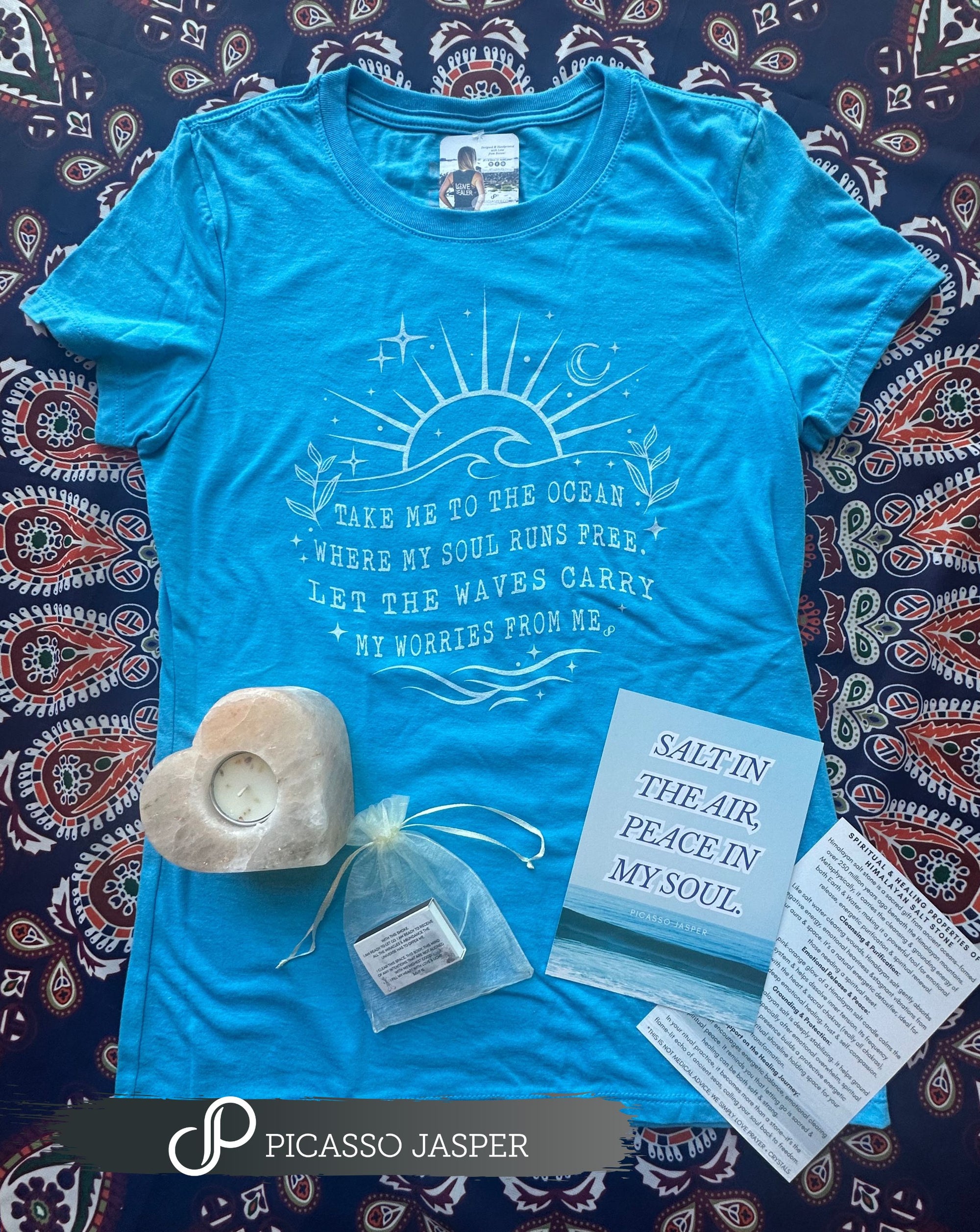 Take Me To The Ocean, Salty - SAGED & STONED Ritual Bundle
