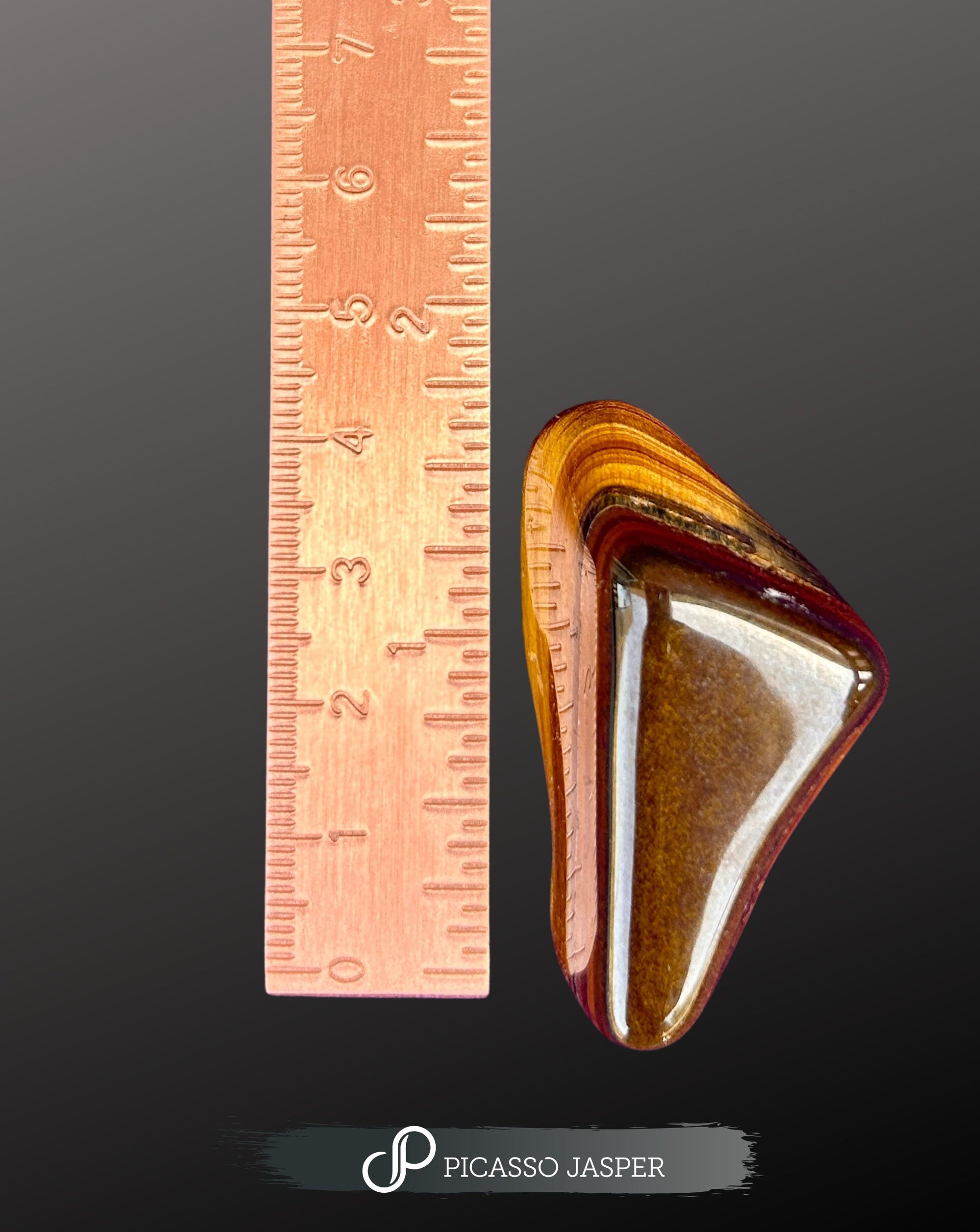 Tiger Eye, Tumbled Stone - Prosperity, Courage, Strength + Protection