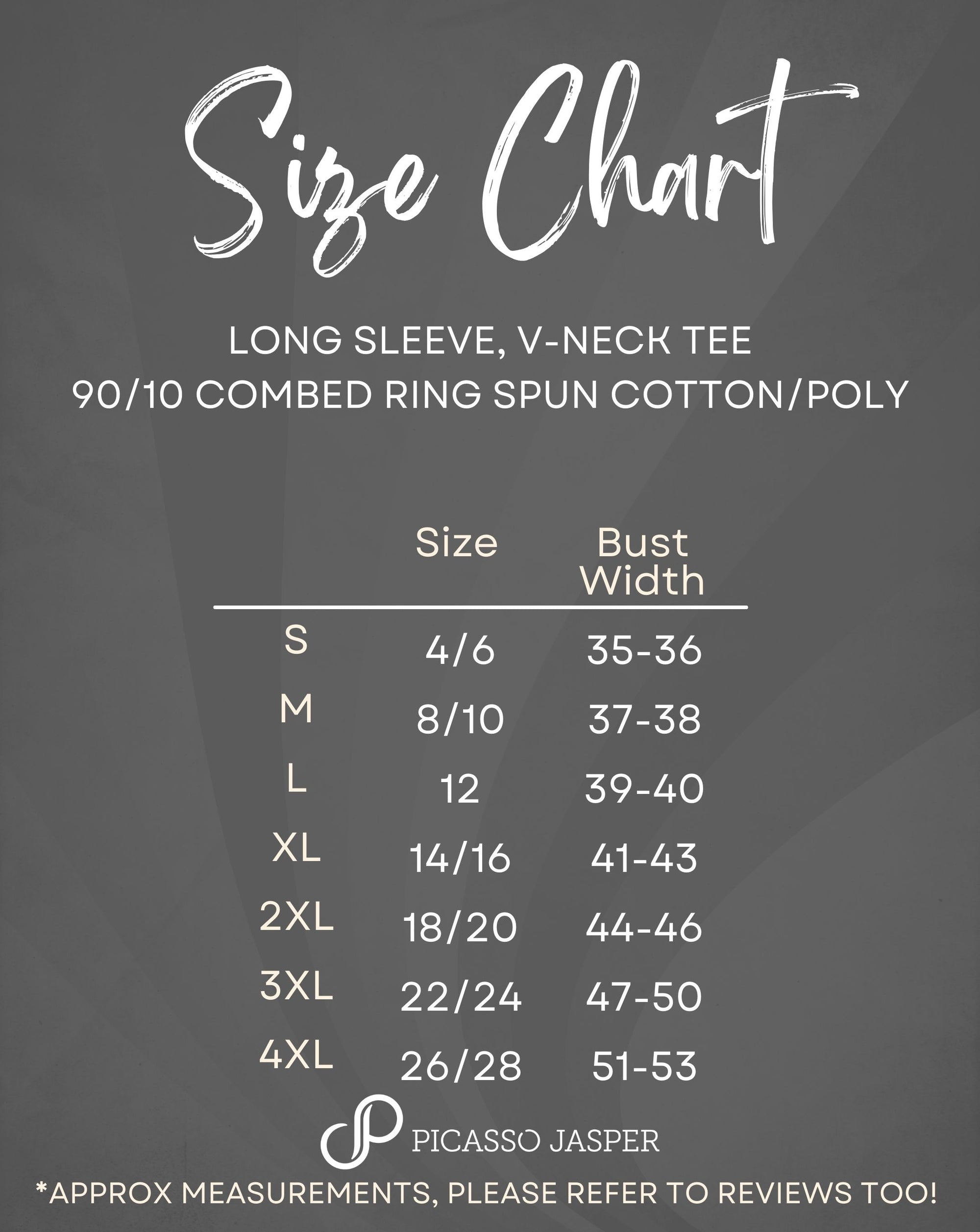 Joyful, V-Neck Long sleeve Tee