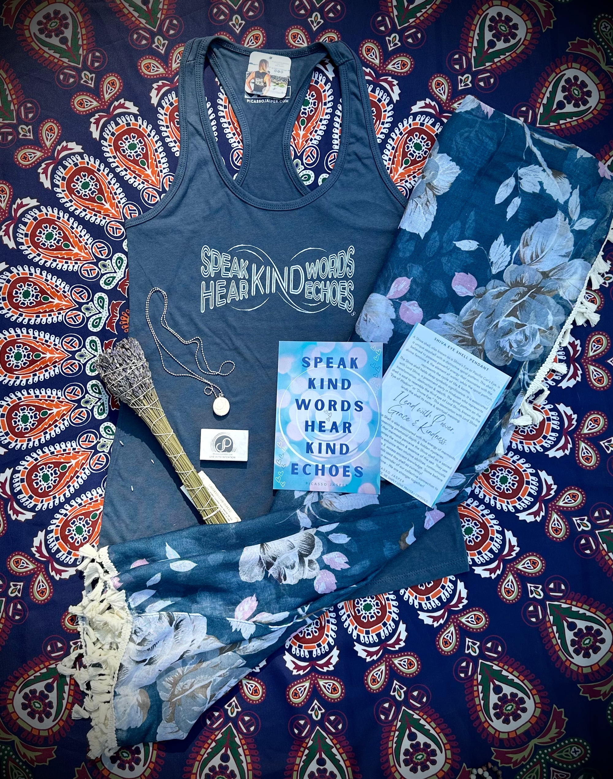 Speak Kind Words, Hear Kind Echoes - SAGED & STONED Ritual Bundle