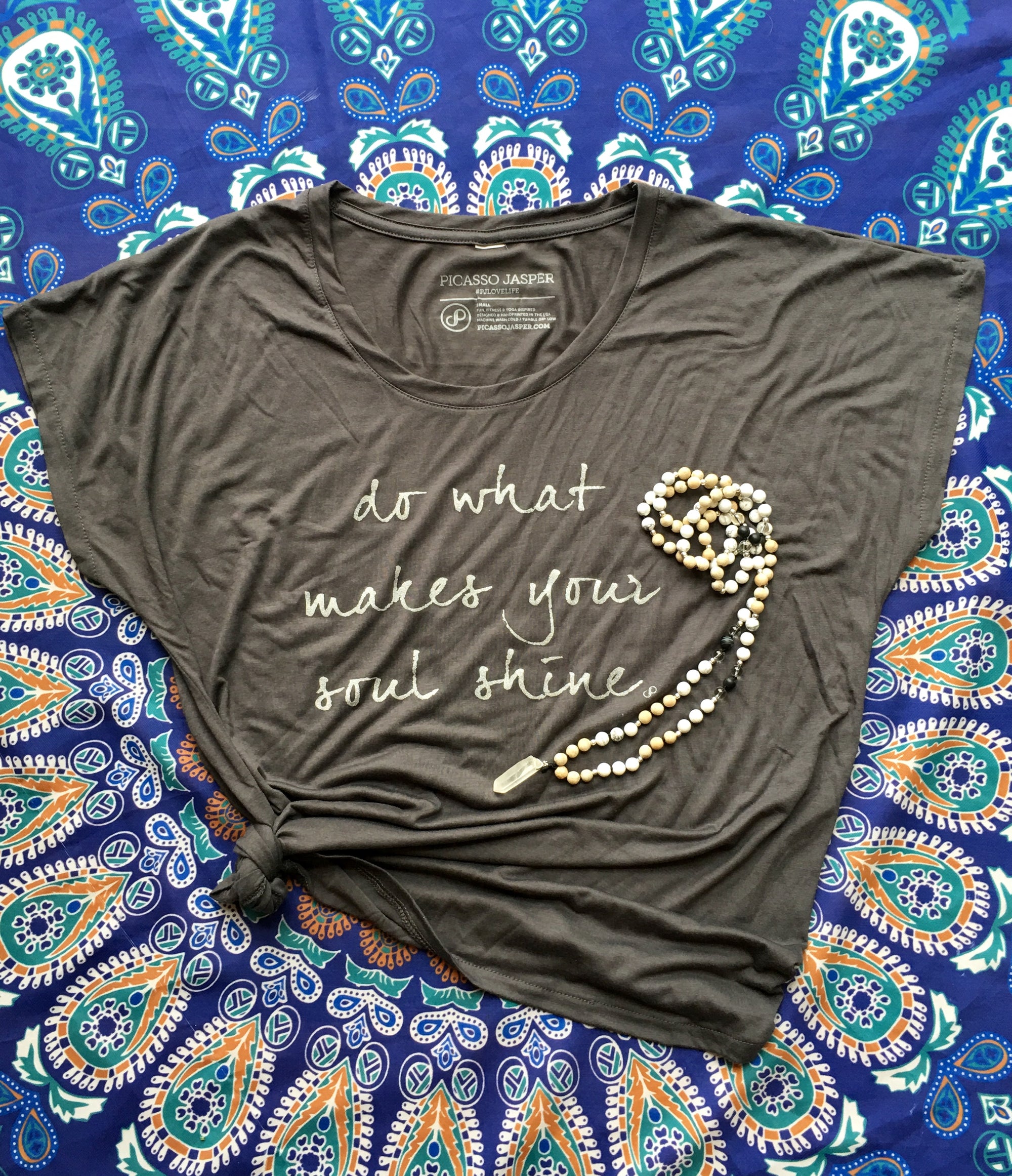 Do What Makes Your Soul Shine, Gray Tee