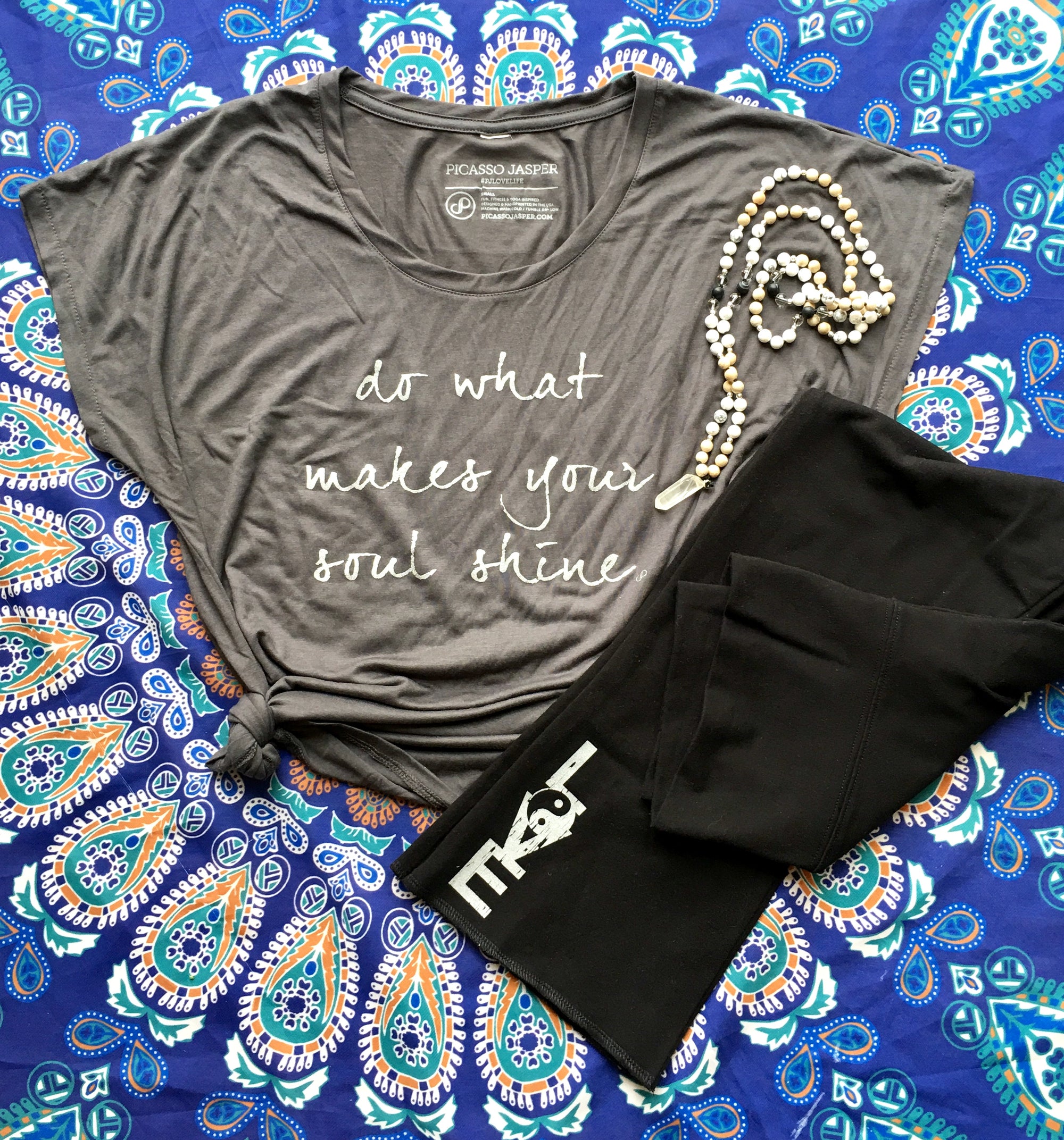 Do What Makes Your Soul Shine, Gray Tee