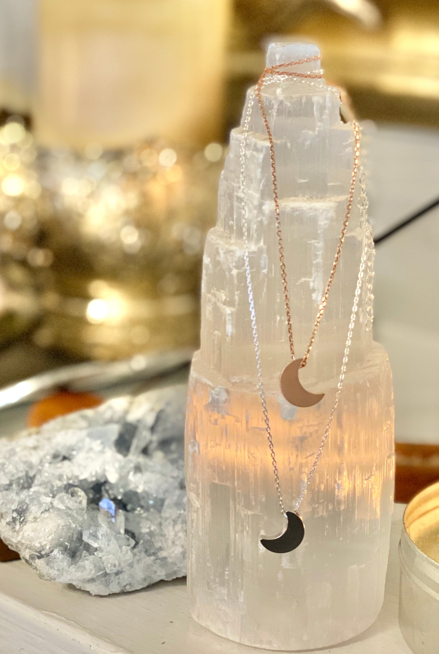 Last One! Dainty Magical Moon Necklace