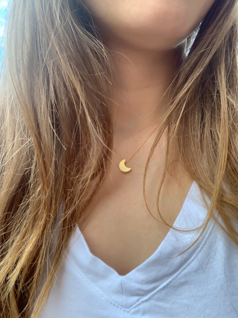 Last One! Dainty Magical Moon Necklace