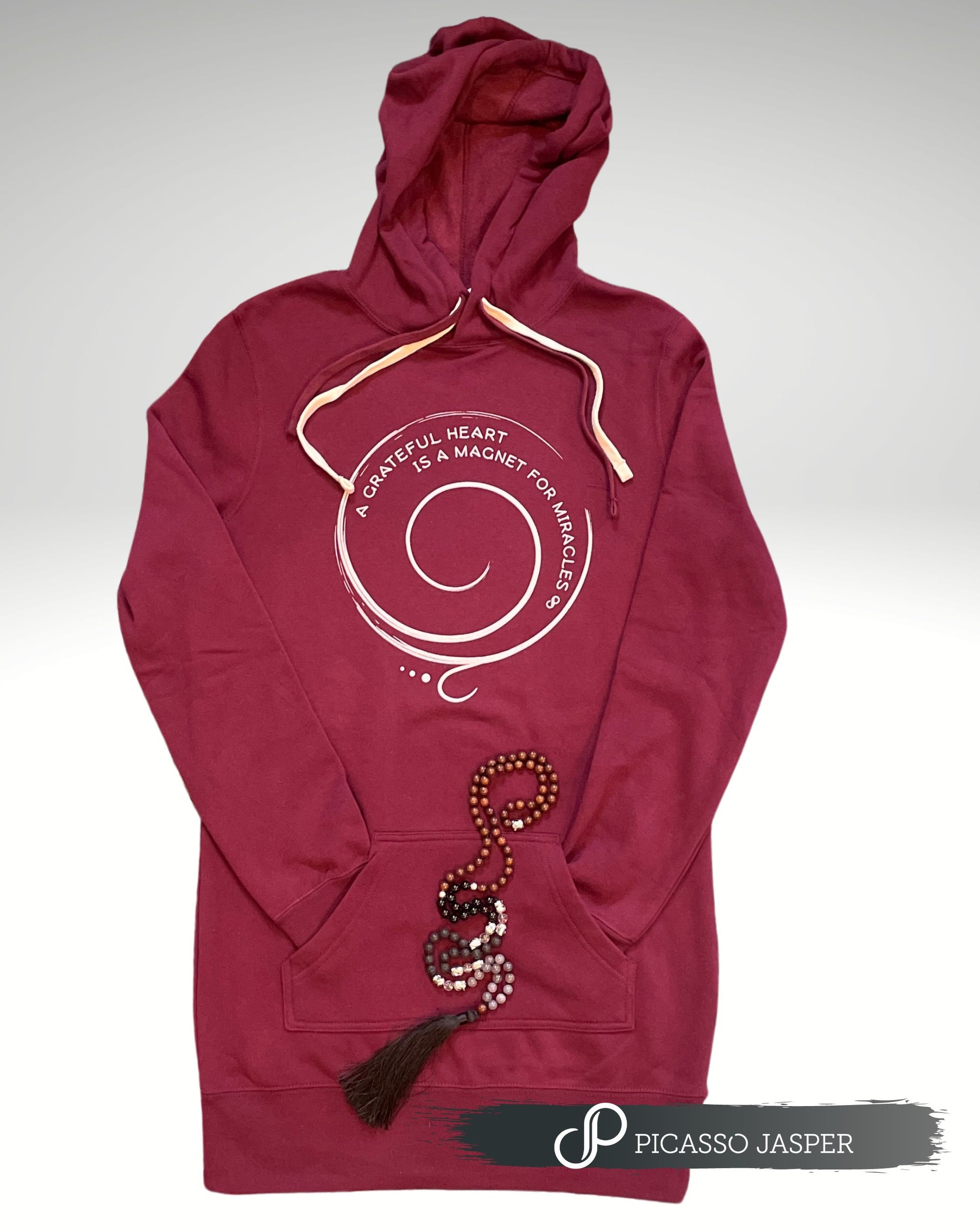 Last few! Universal Symbol for Gratitude, Sweatshirt Dress