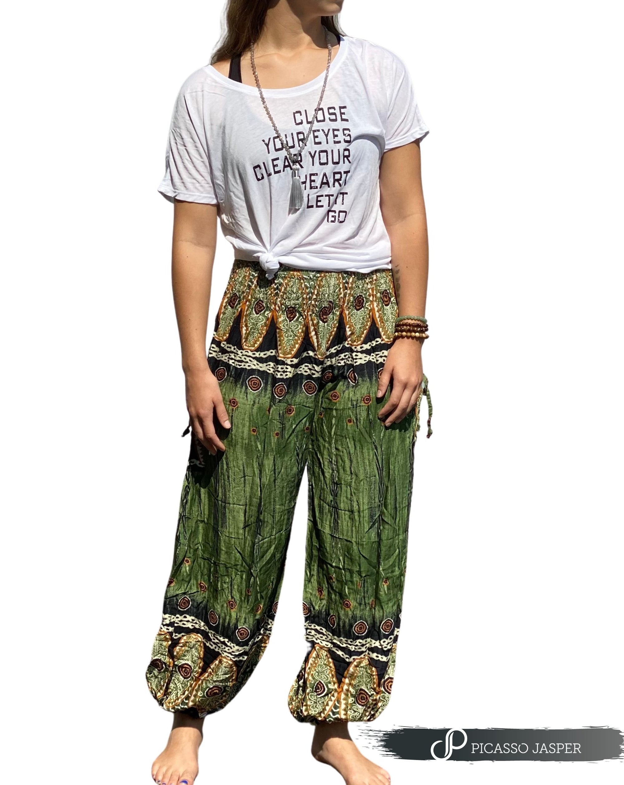 Green Goddess, TWO Pocket Magic Pant