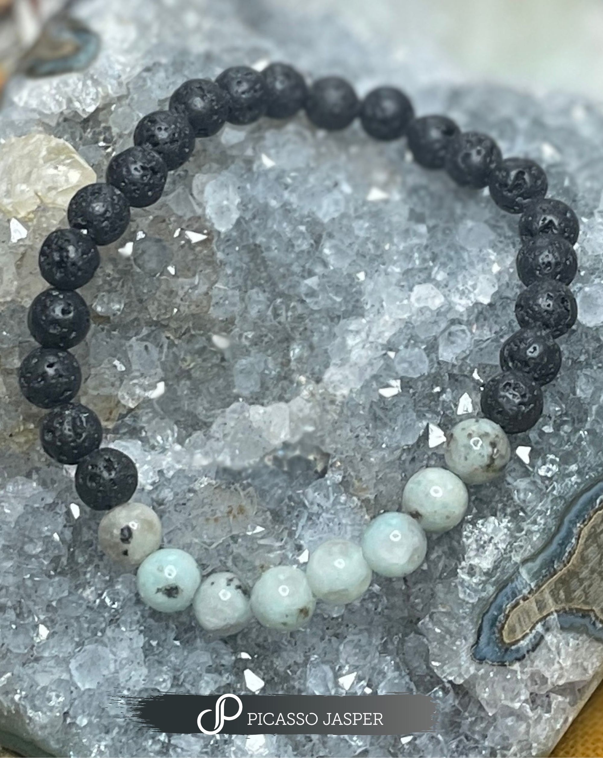 Kiwi + Lave Bracelet, Reiki Infused: Nurturing, Elevating Inner Peace, Supporting Personal Growth & Healing