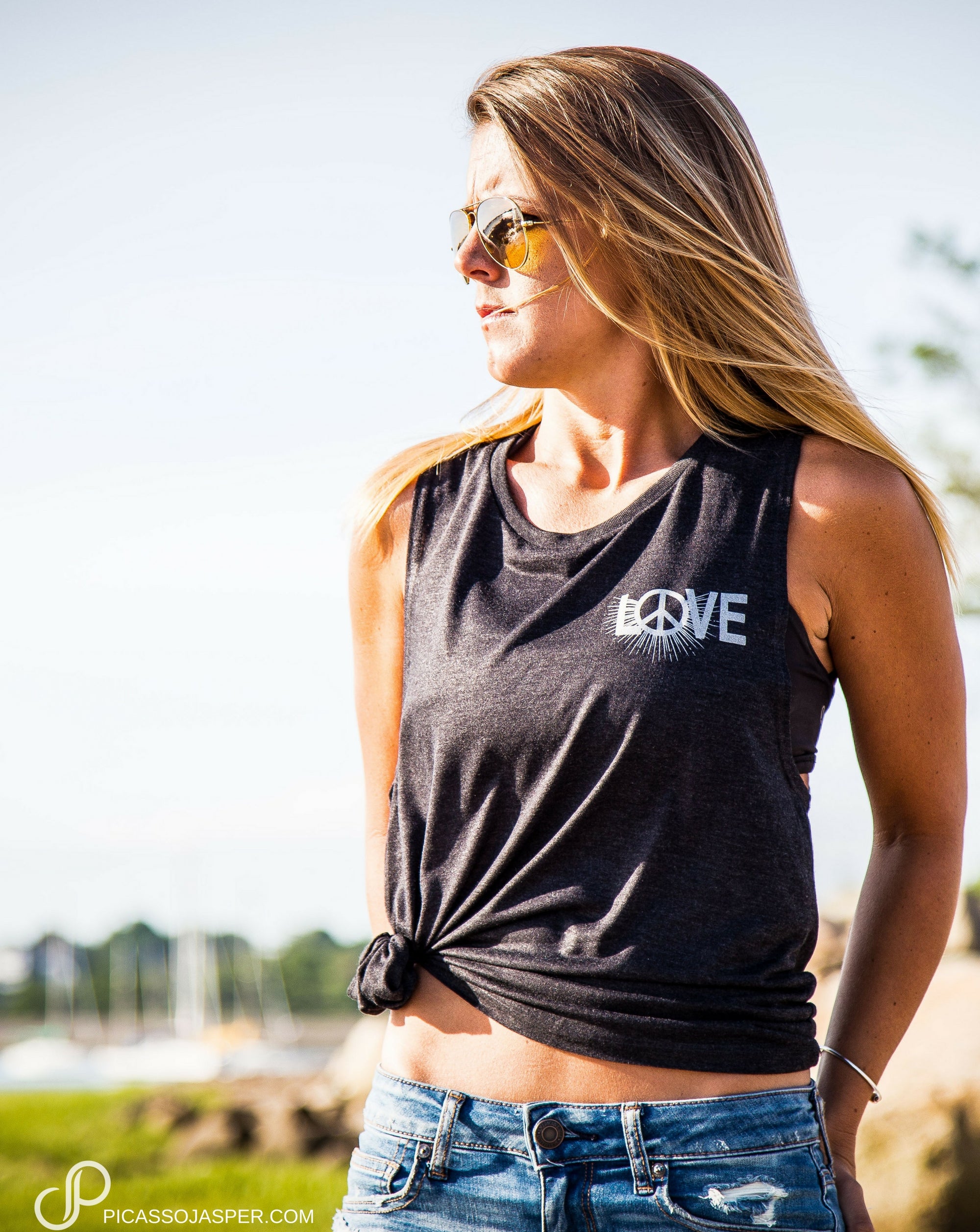 Last Ones! LOVE Dealer, Relaxed Muscle Tank