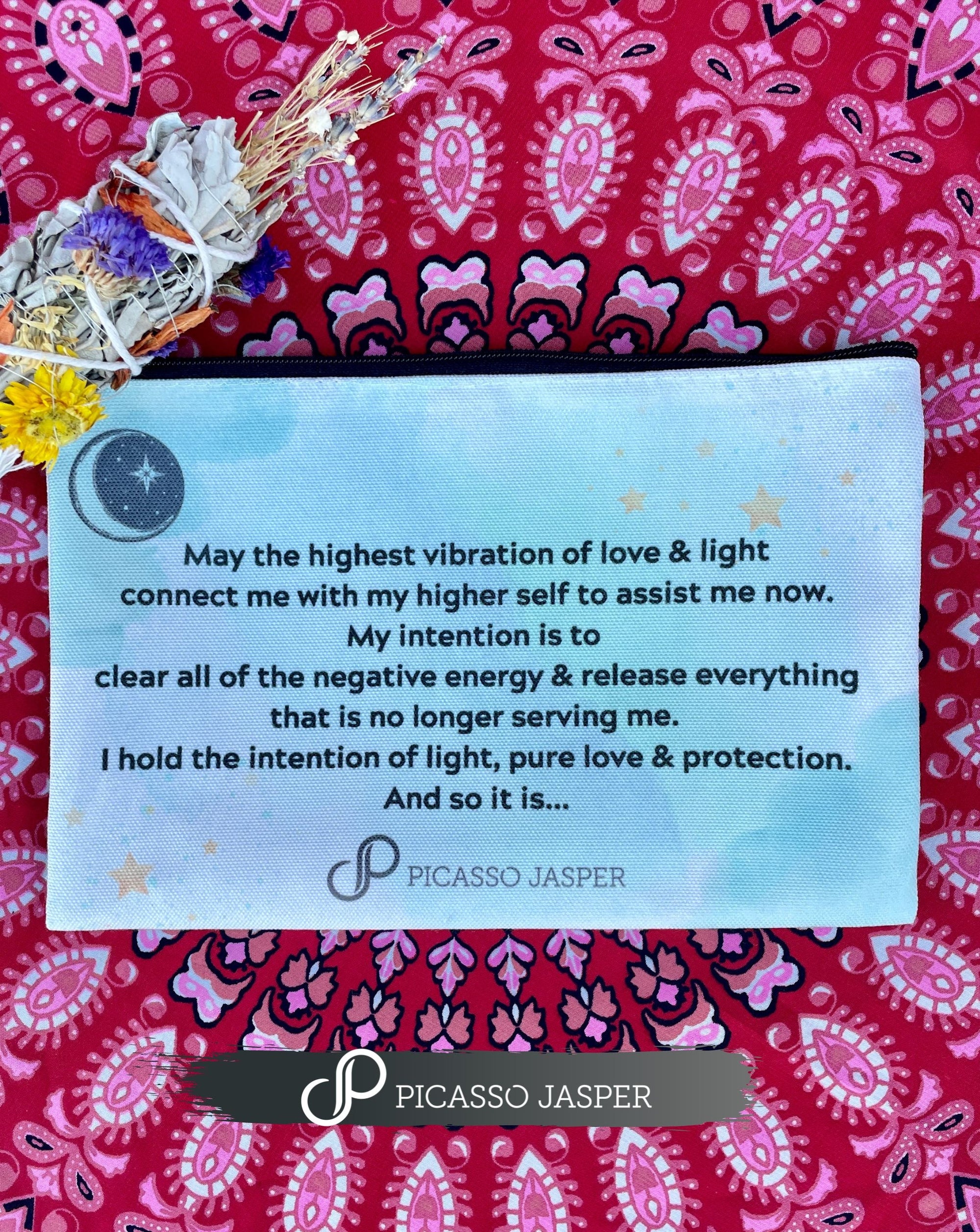 Abundance, Good Fortune & Blessings Mala + Bonus Prayer Pouch