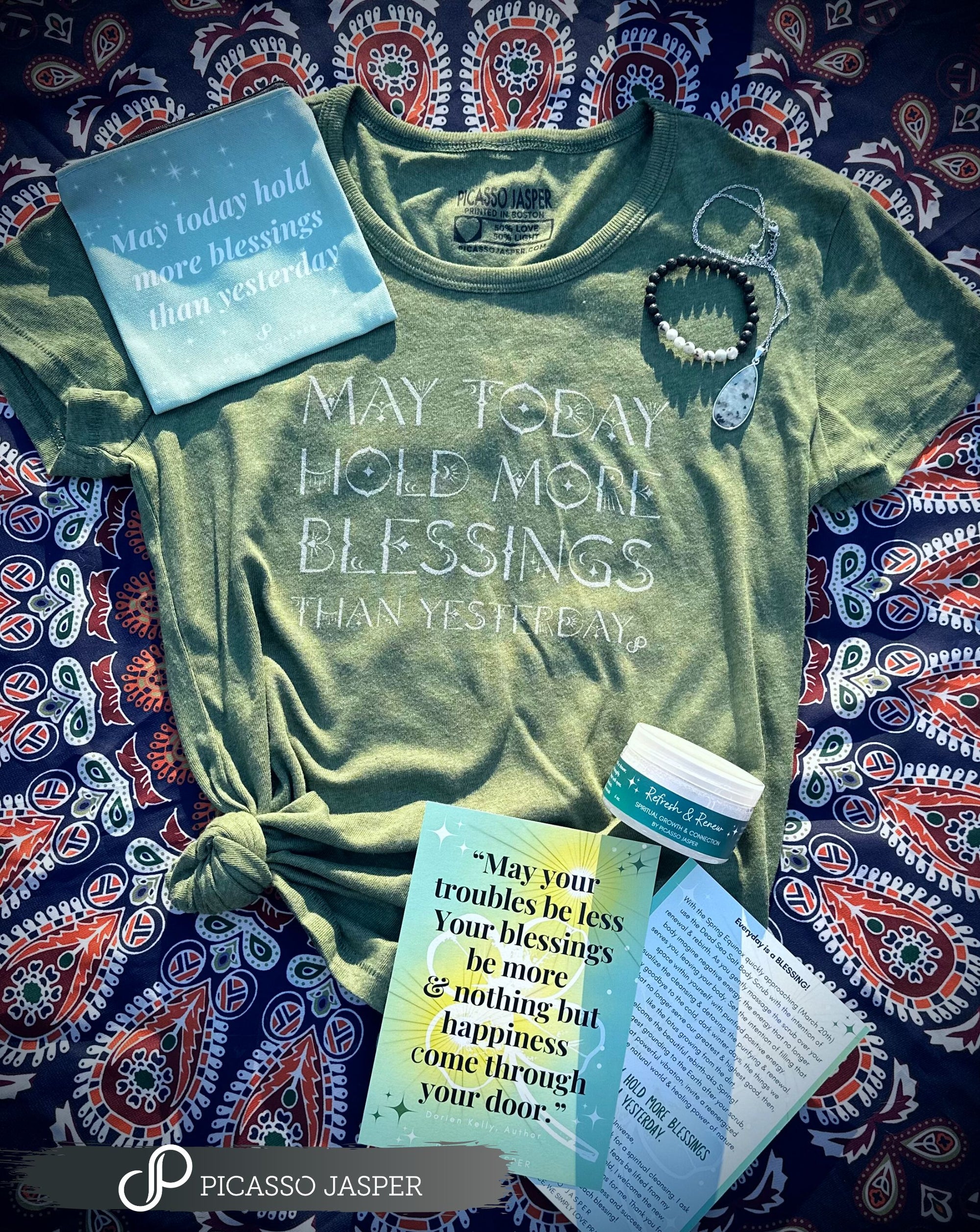 Last Few! May Today Hold More Blessings - SAGED & STONED Ritual Bundle