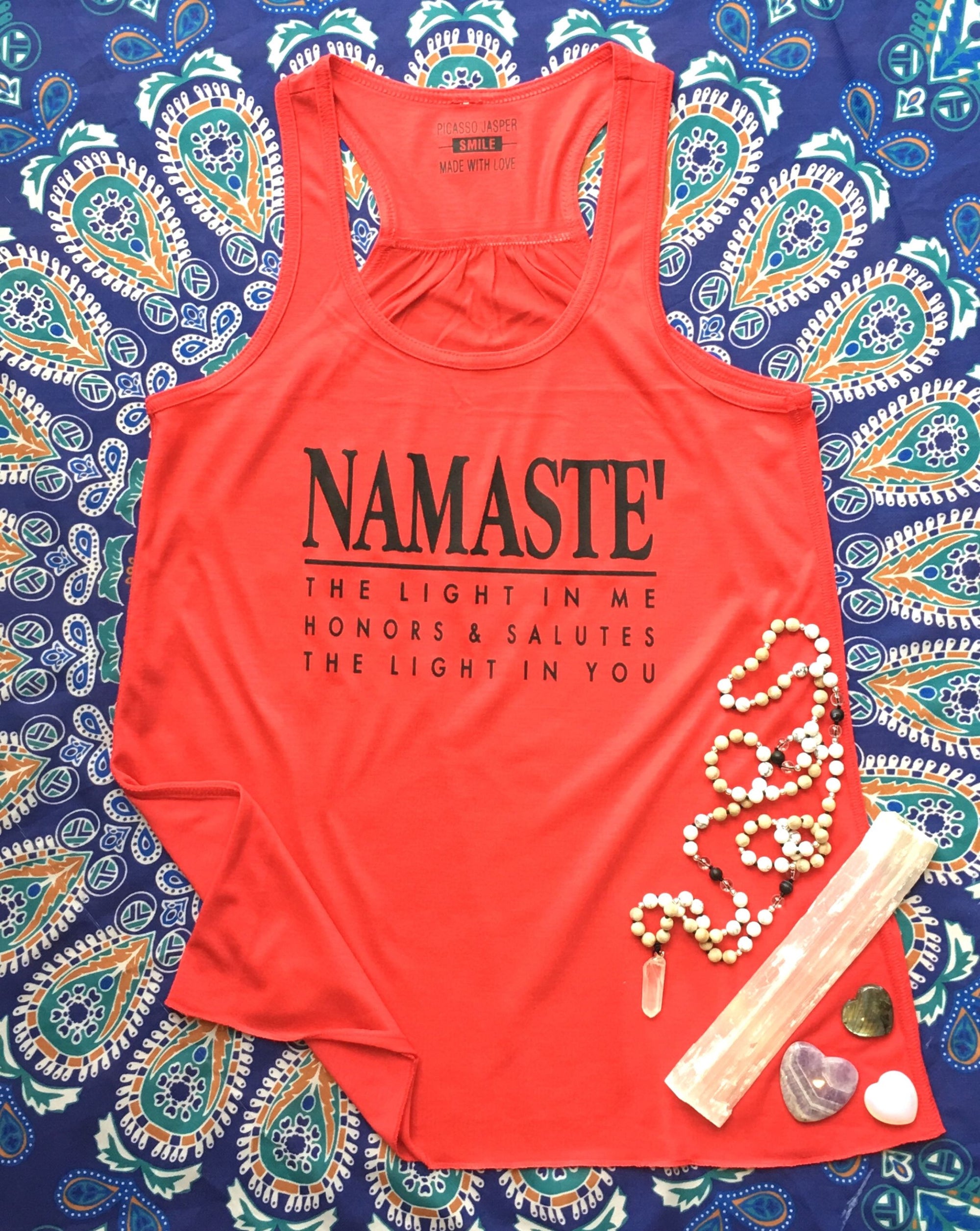 Namaste, Racerback Tank