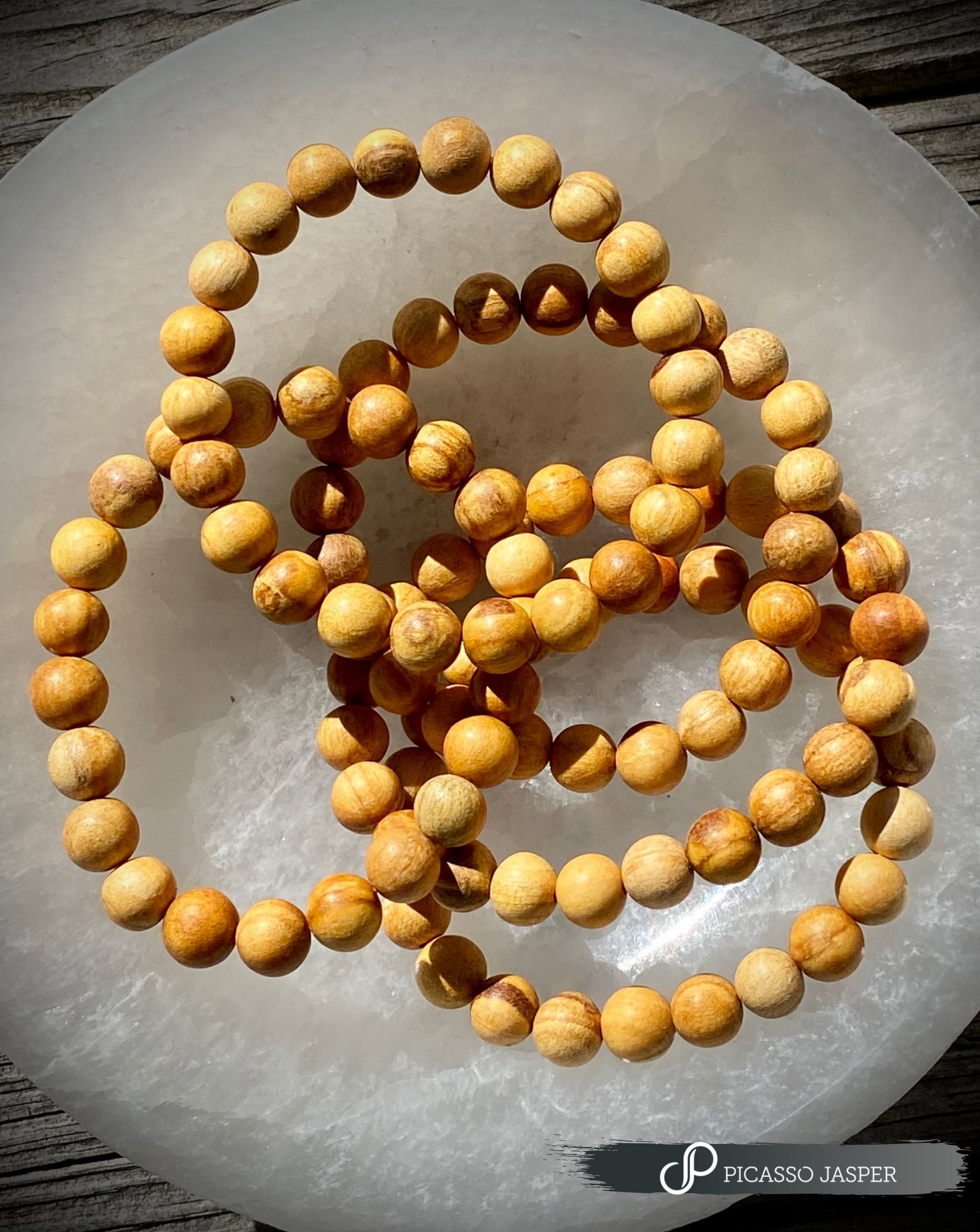 Palo Santo Bracelet: 8mm bead