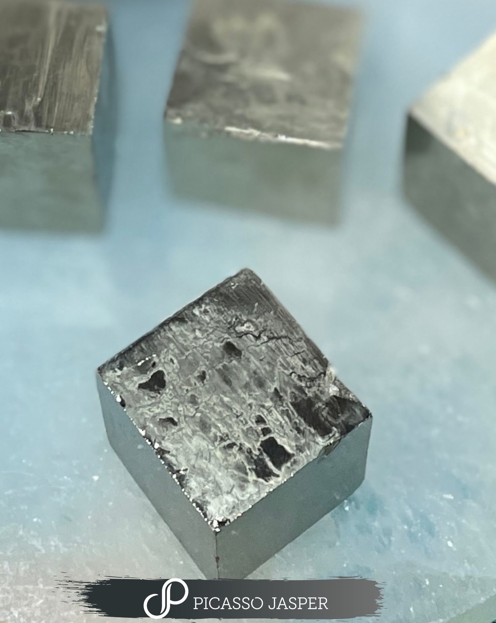 Mini Pyrite Cube, Attract Abundance + Luck + Money