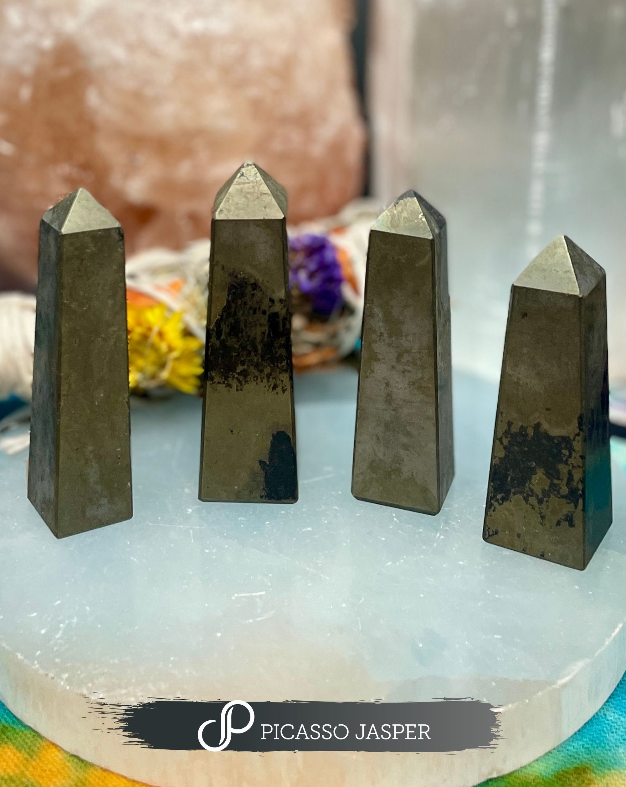 Pyrite Generating Tower, Attract Abundance + Luck + Money