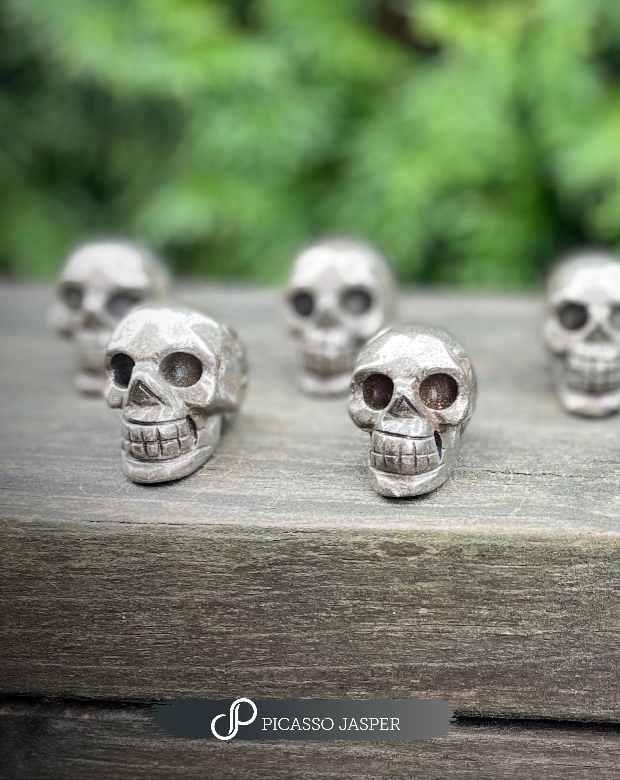 Pyrite Skull, Attract Abundance + Luck + Money