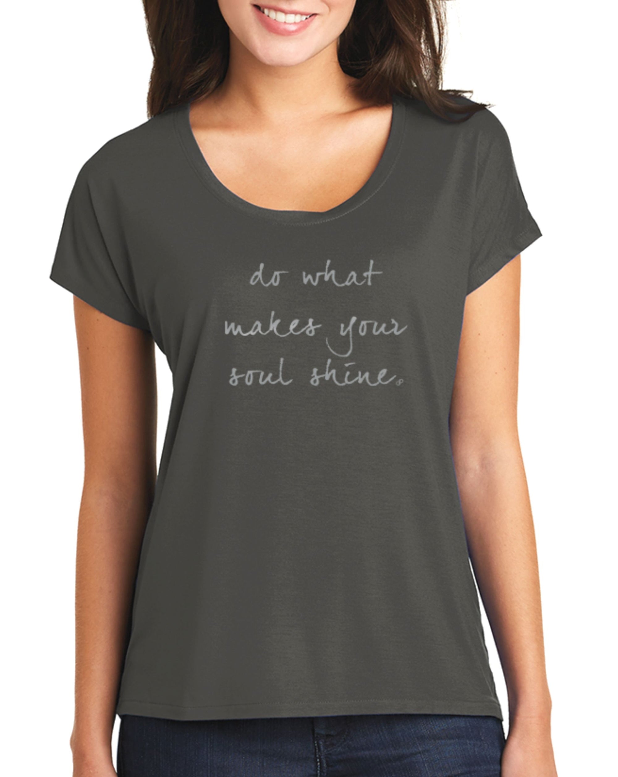 Do What Makes Your Soul Shine, Gray Tee