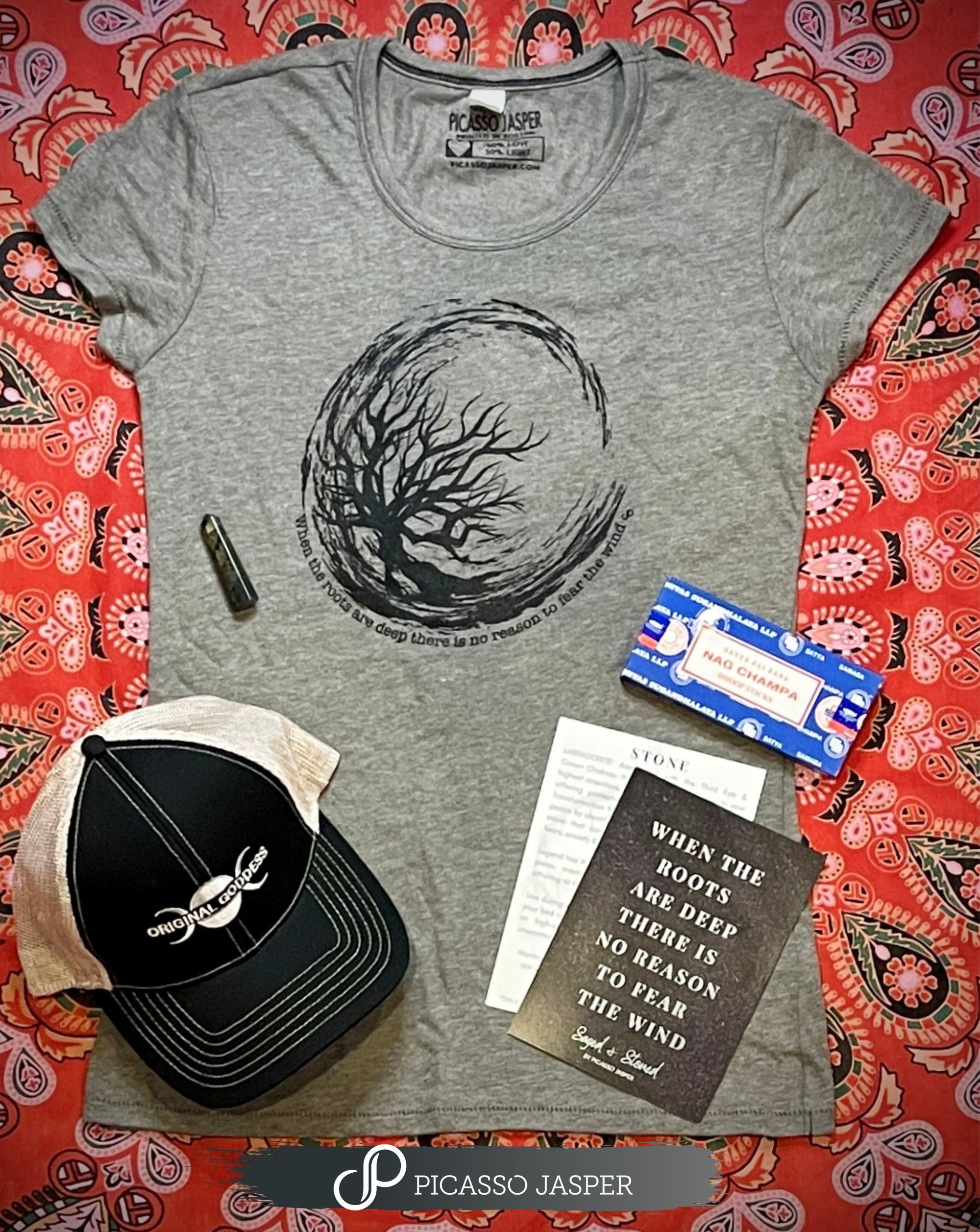 Small & XXL ONLY! Deep Roots: The Original Goddess! SAGED & STONED Anniversary, Ritual Bundle!