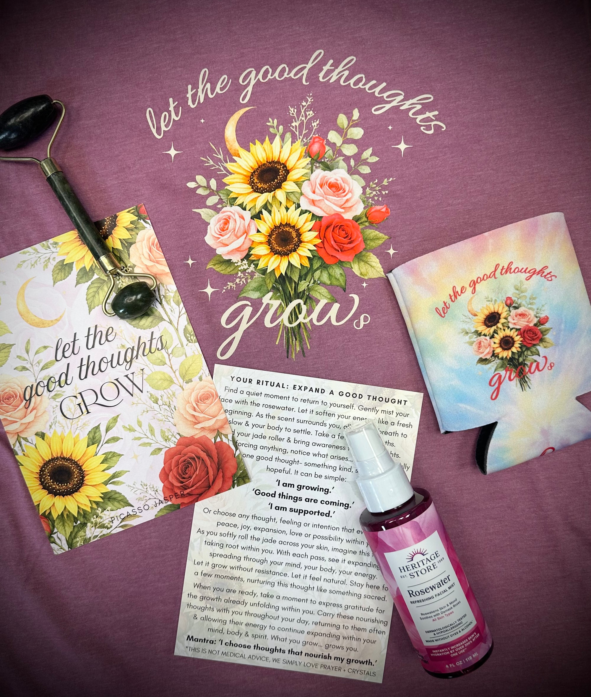 Let the Good Thoughts Grow - SAGED & STONED Ritual Bundle