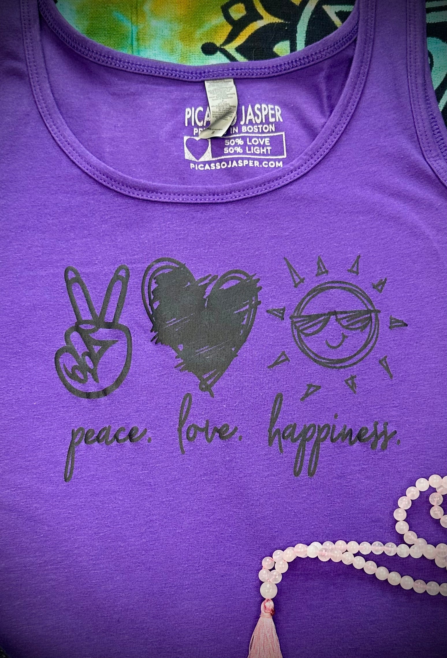 Peace, Love & Happiness! Tank