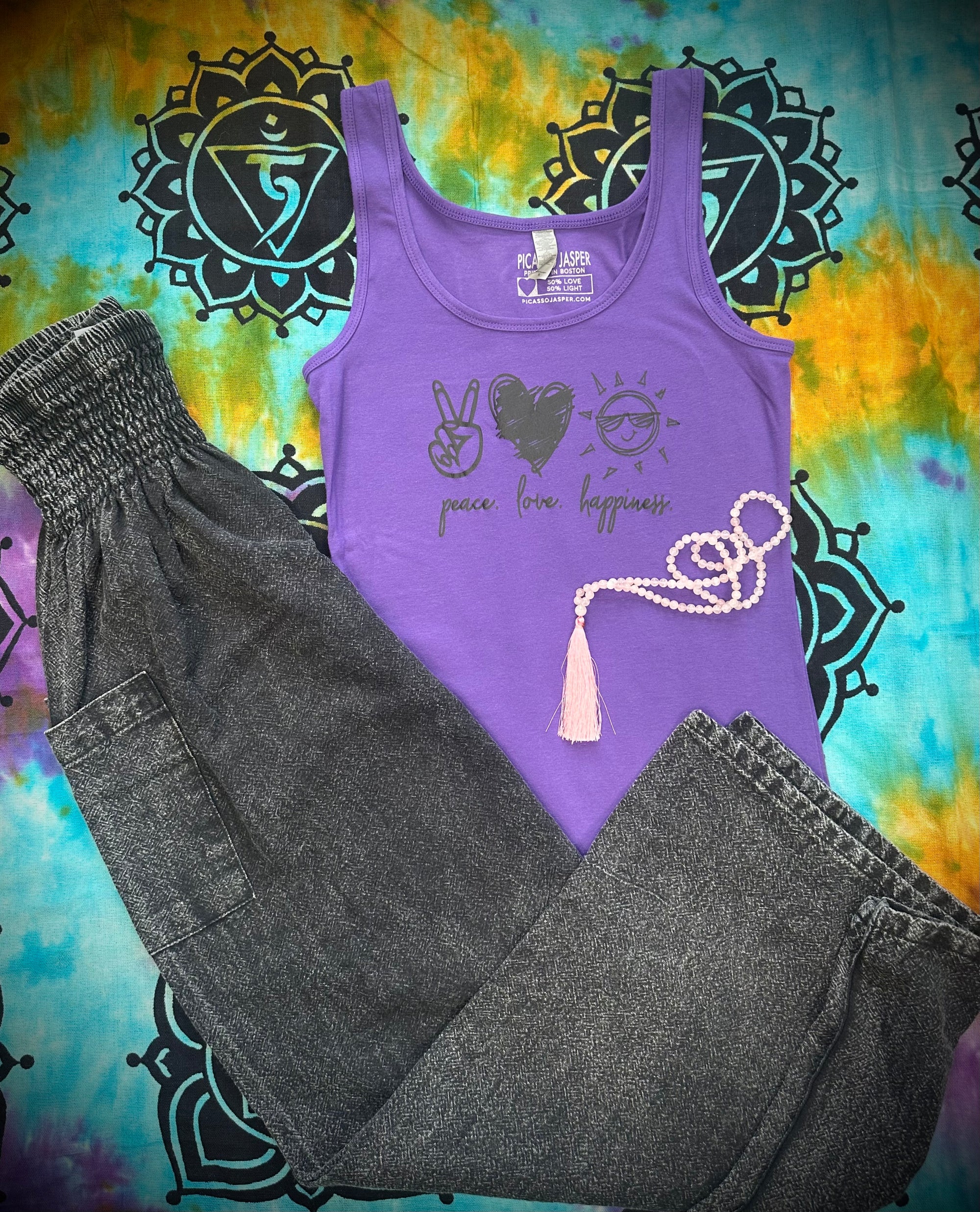 Peace, Love & Happiness! Tank