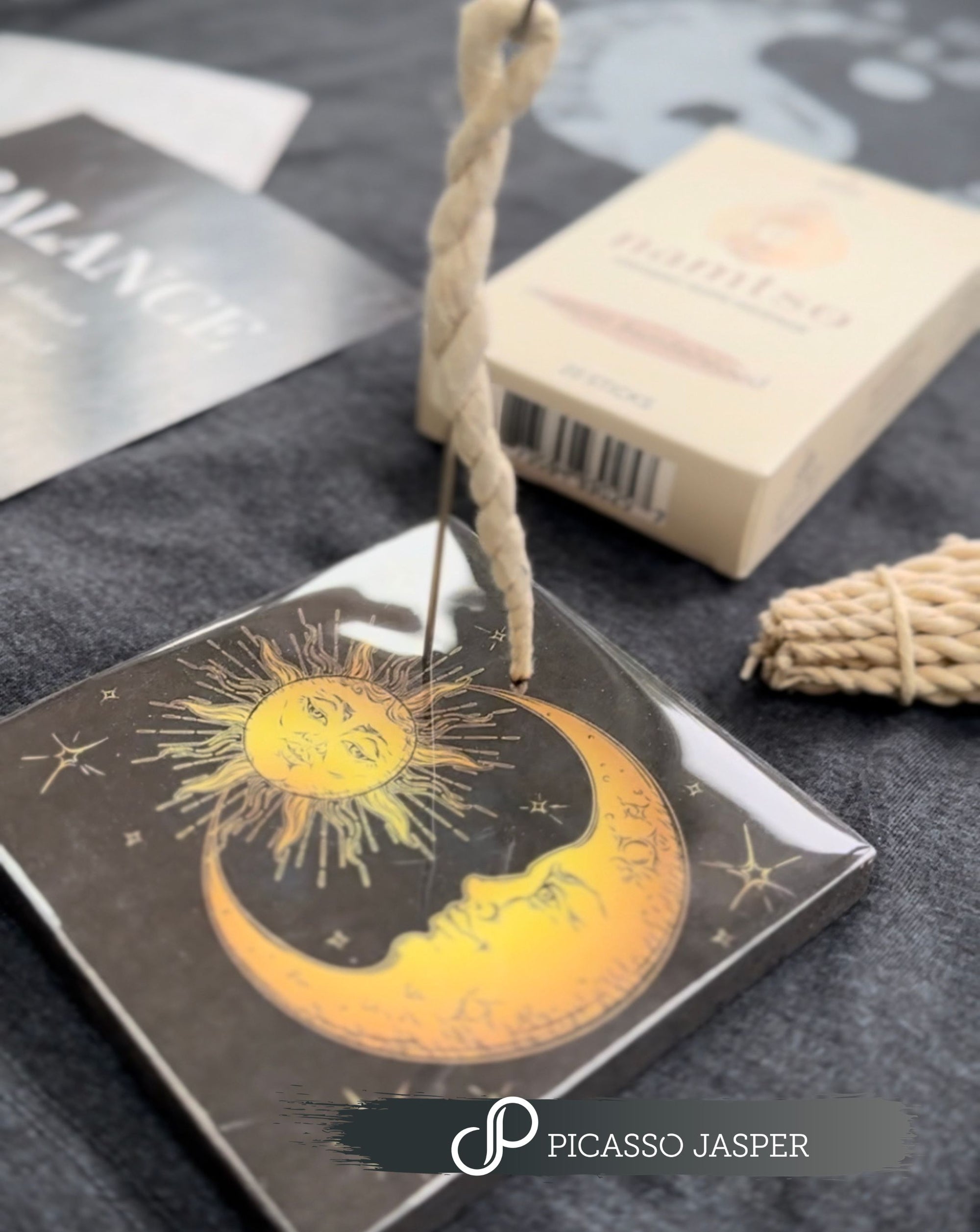 Organic Rope Incense: Calm & Relaxing