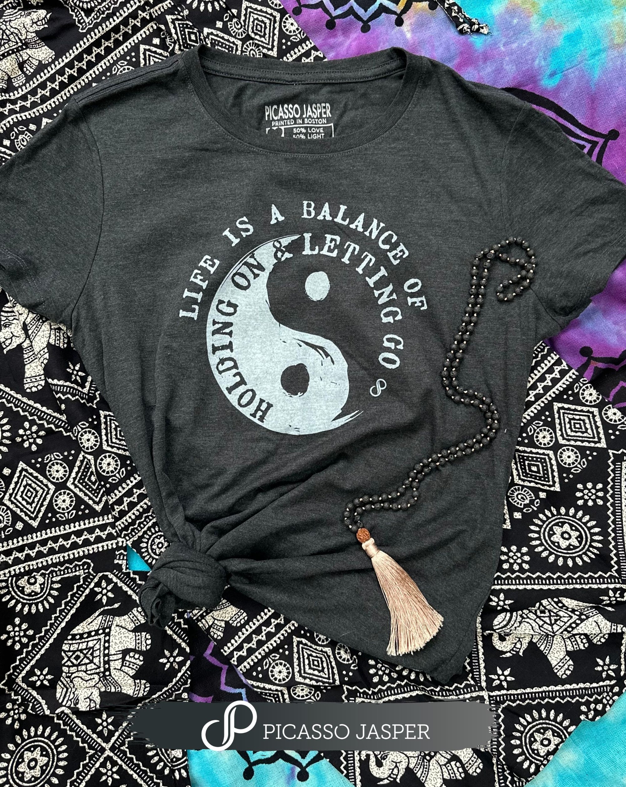 Balance: Vintage Vibe Yin Yang Tee