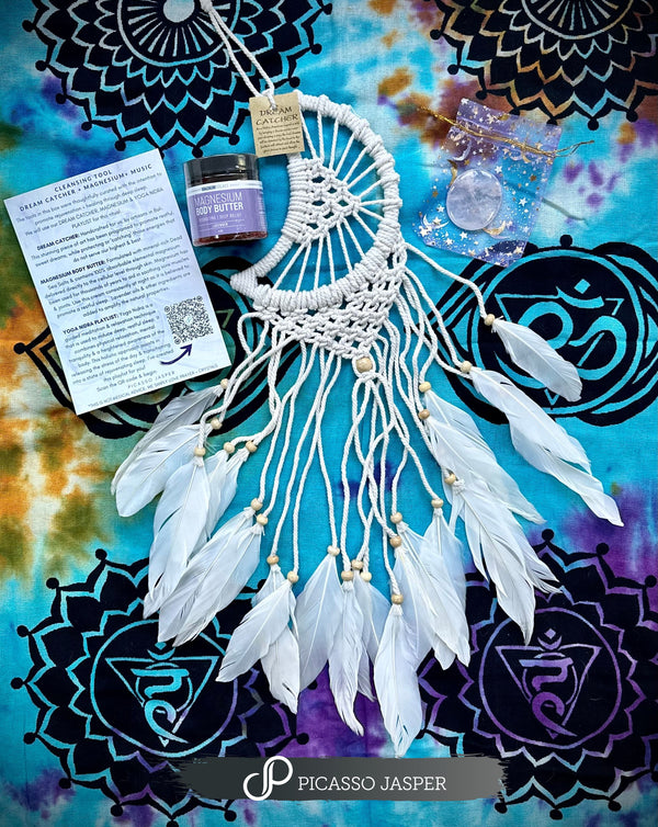 Dream Catcher - SAGED & STONED Ritual Bundle - Picasso Jasper