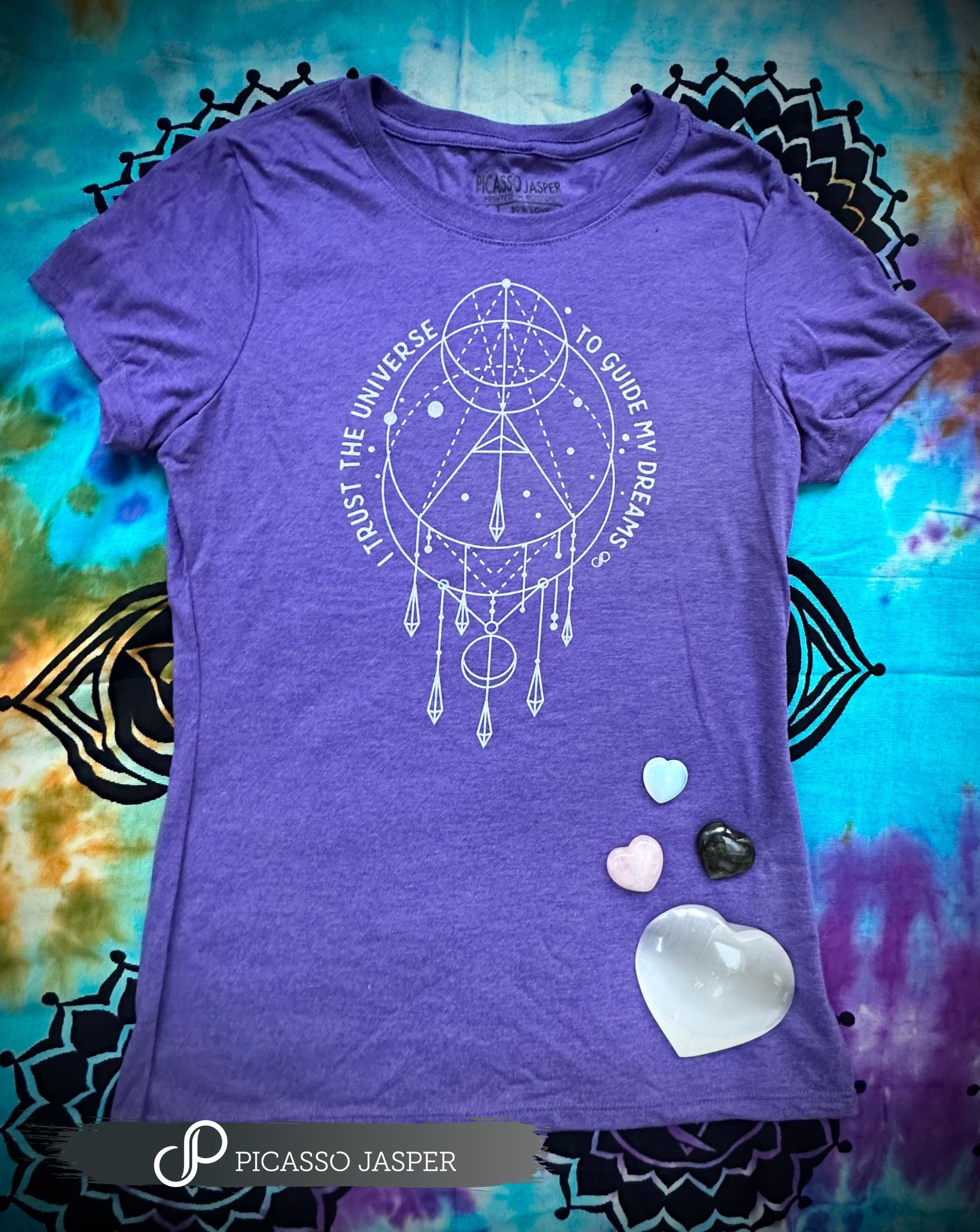 I trust the Universe to guide my dreams, Dream Catcher Tee